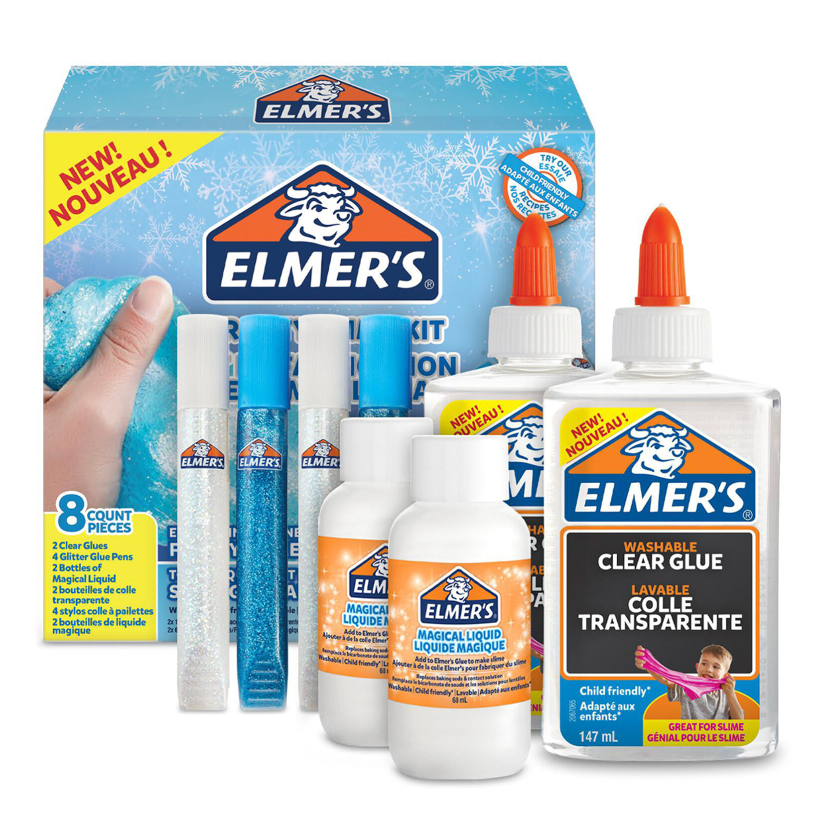 ELMER'S Frosty Slime Kit - Görsel 1
