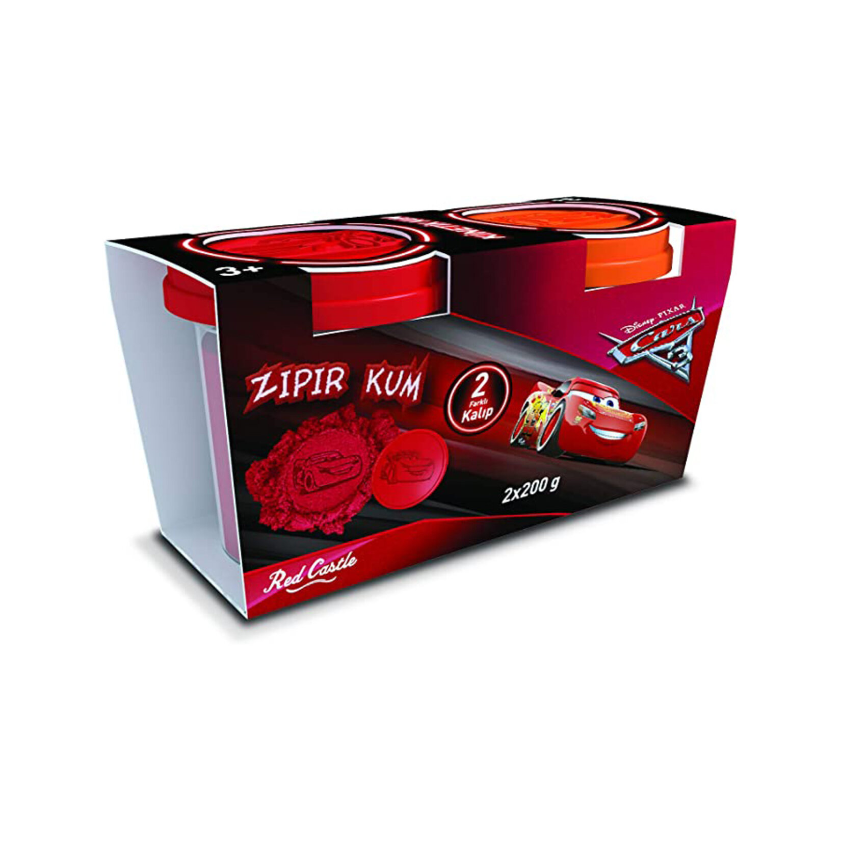 Karlar Ülkesi/Cars Kinetik Kum 2X200 G - Görsel 2