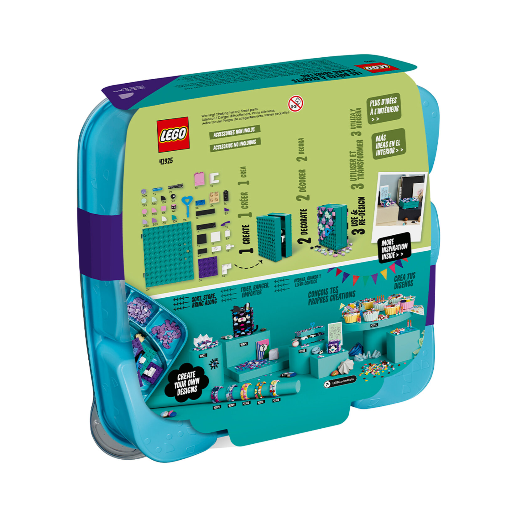 Lego Dots 41925 Sır Kutular Dekoratif Oyuncak - Görsel 3