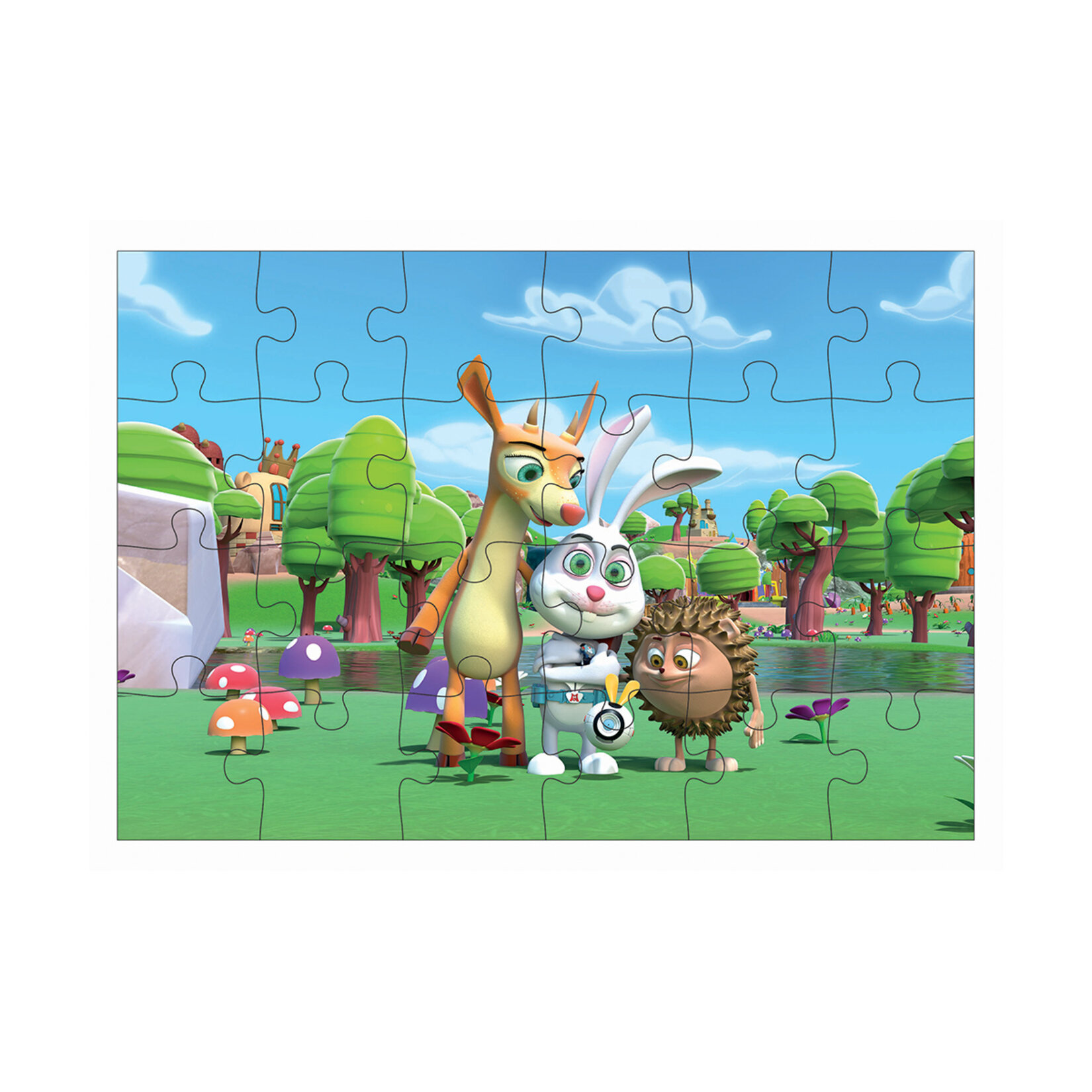 Adeland Tavşan Momo Kutulu Puzzle 24'lü - Görsel 2