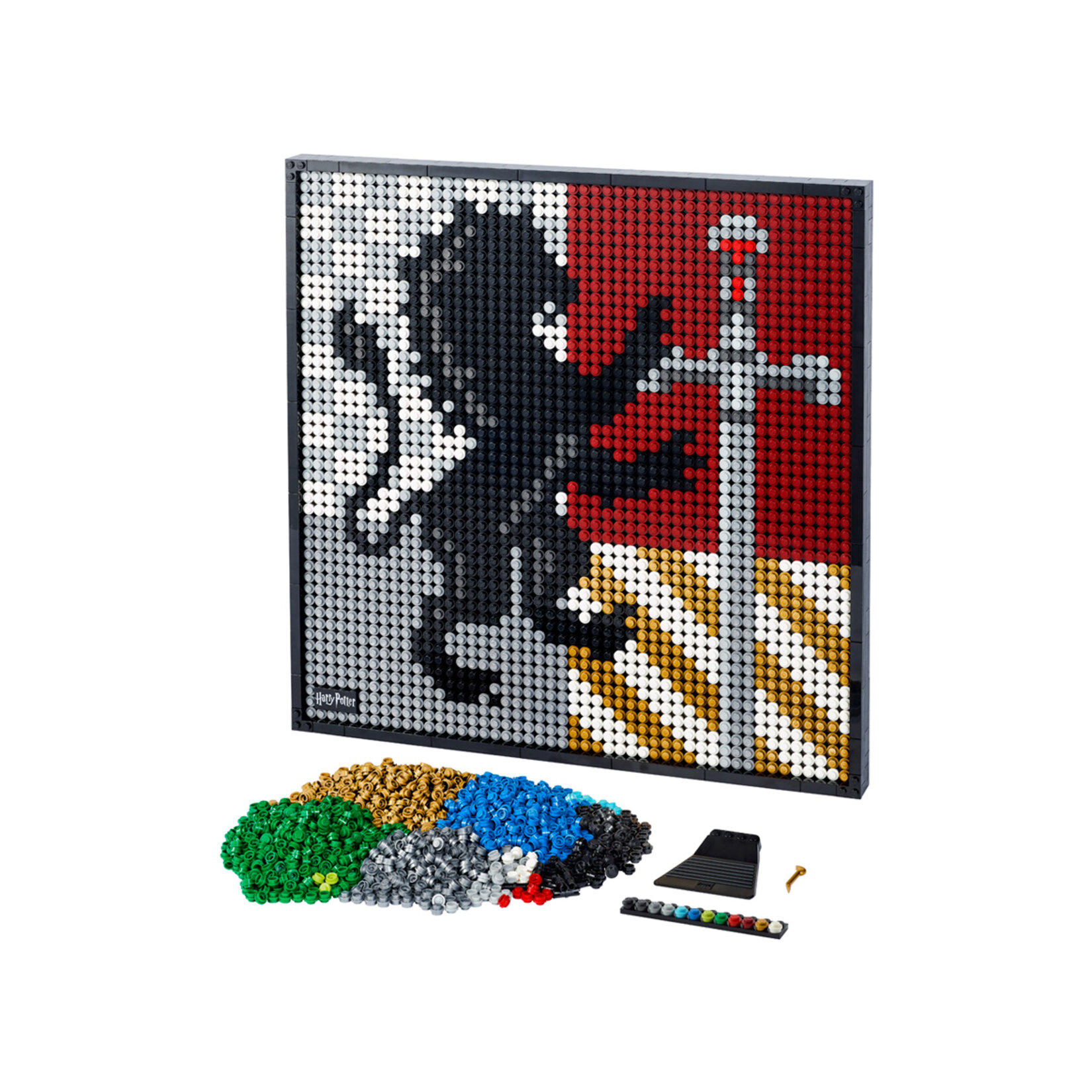 Lego Art 31201 Harry Potter Hogwarts Crests - Görsel 4