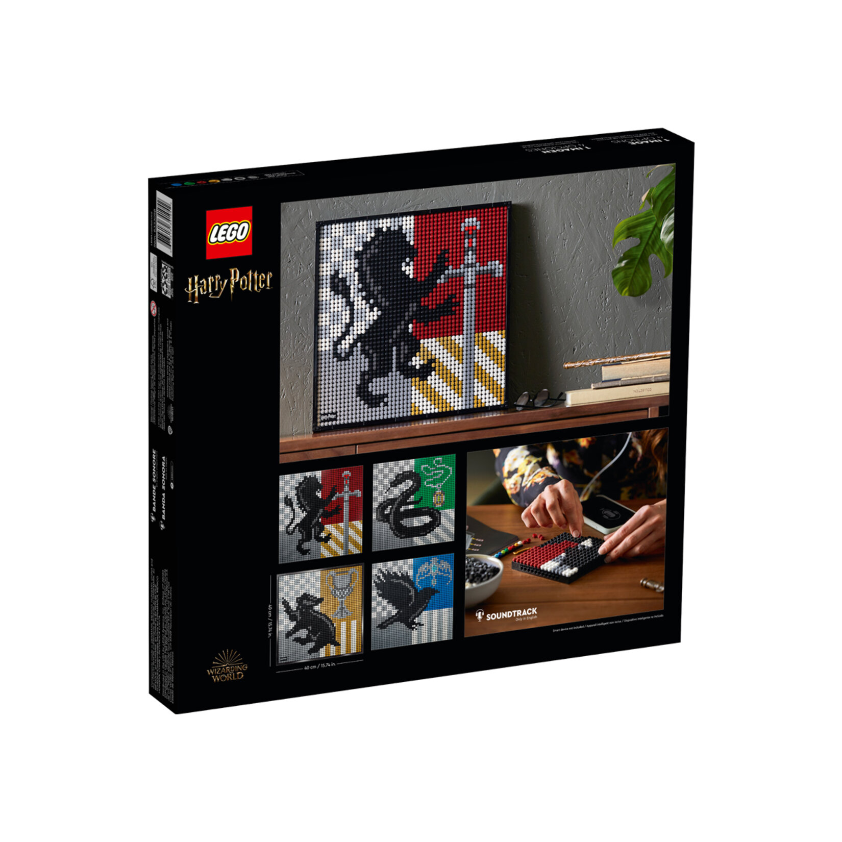 Lego Art 31201 Harry Potter Hogwarts Crests - Görsel 2