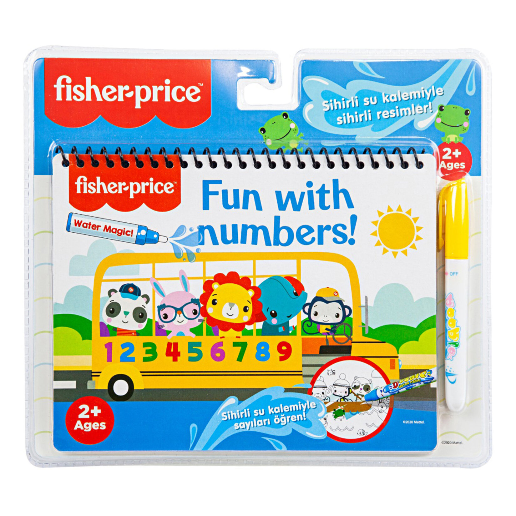 Fisher Price Lisanslı Suyla Boyama Kitabı - Görsel 3