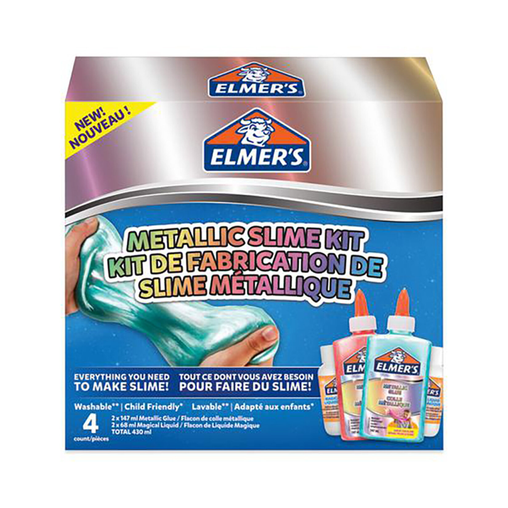 ELMERS  Metalik Slime Kit - Görsel 2