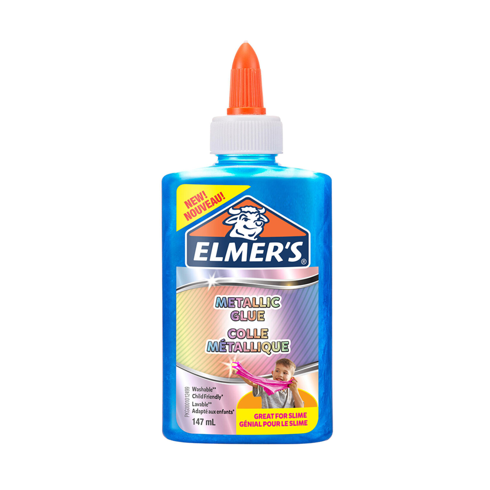 ELMER'S Metalik Yapıştırıcı, Mavi 147 ml - Görsel 1