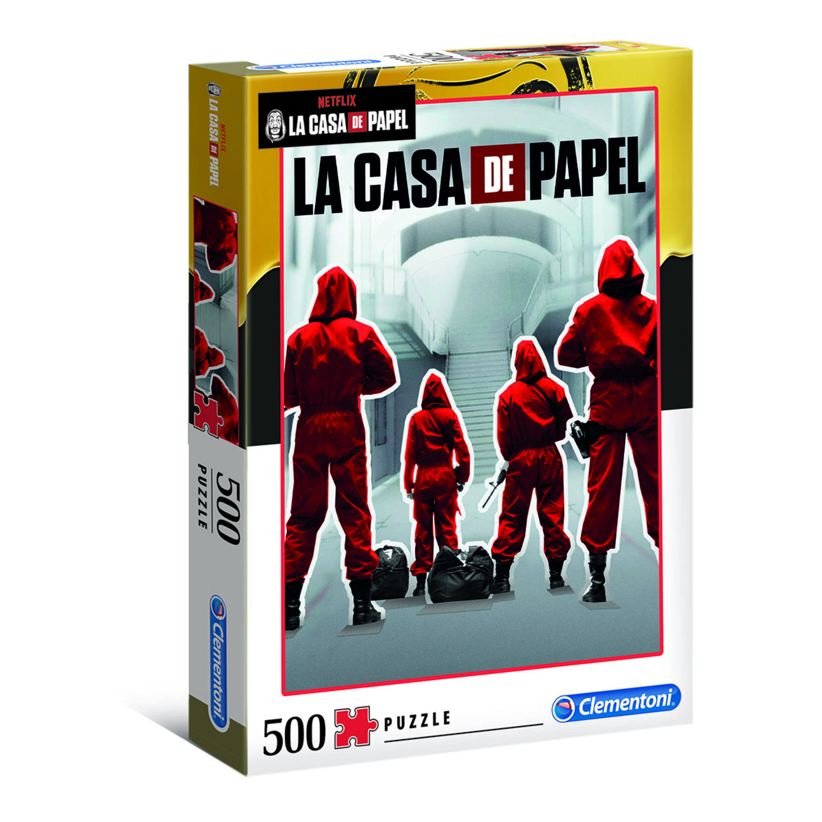 Clementoni 500 Parça La Casa De Papel Puzzle - Görsel 1