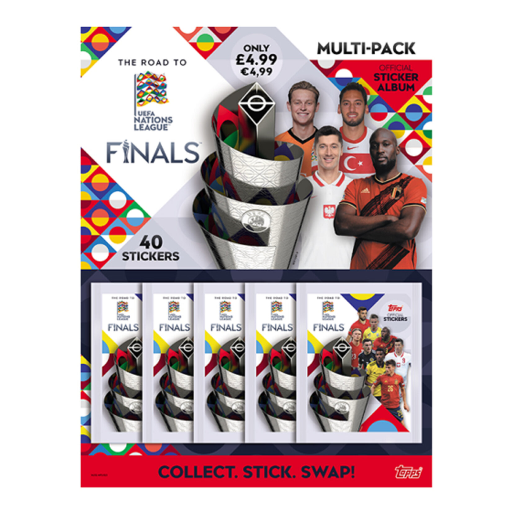 Topps Uefa Uluslar Ligi Final Yolu Stıcker Kolk.