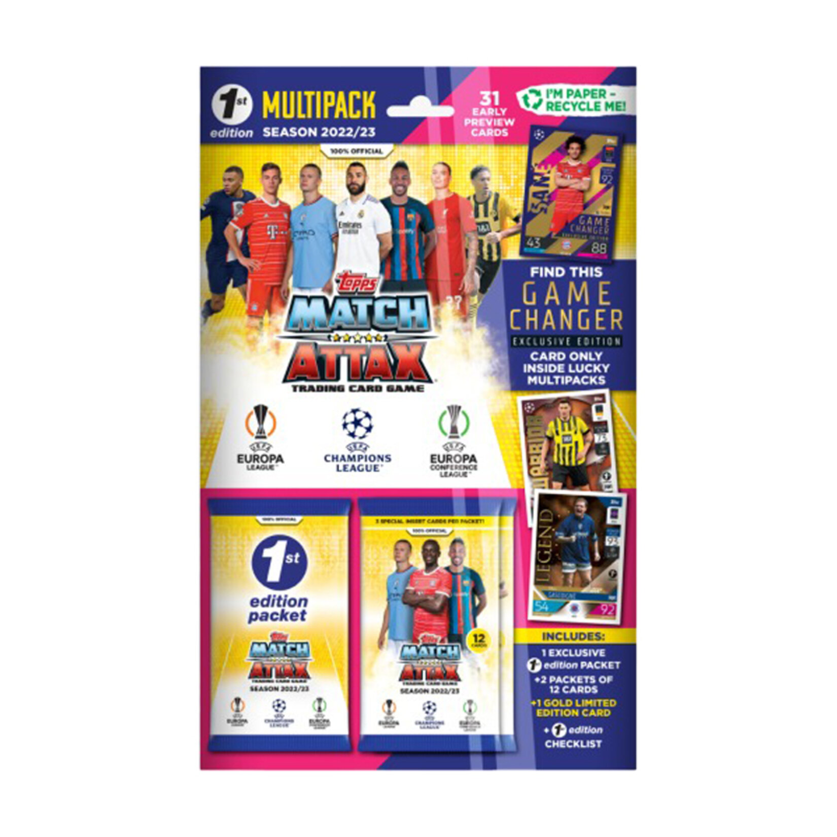 Topps Uefa Ucl Match Attax Multipaket