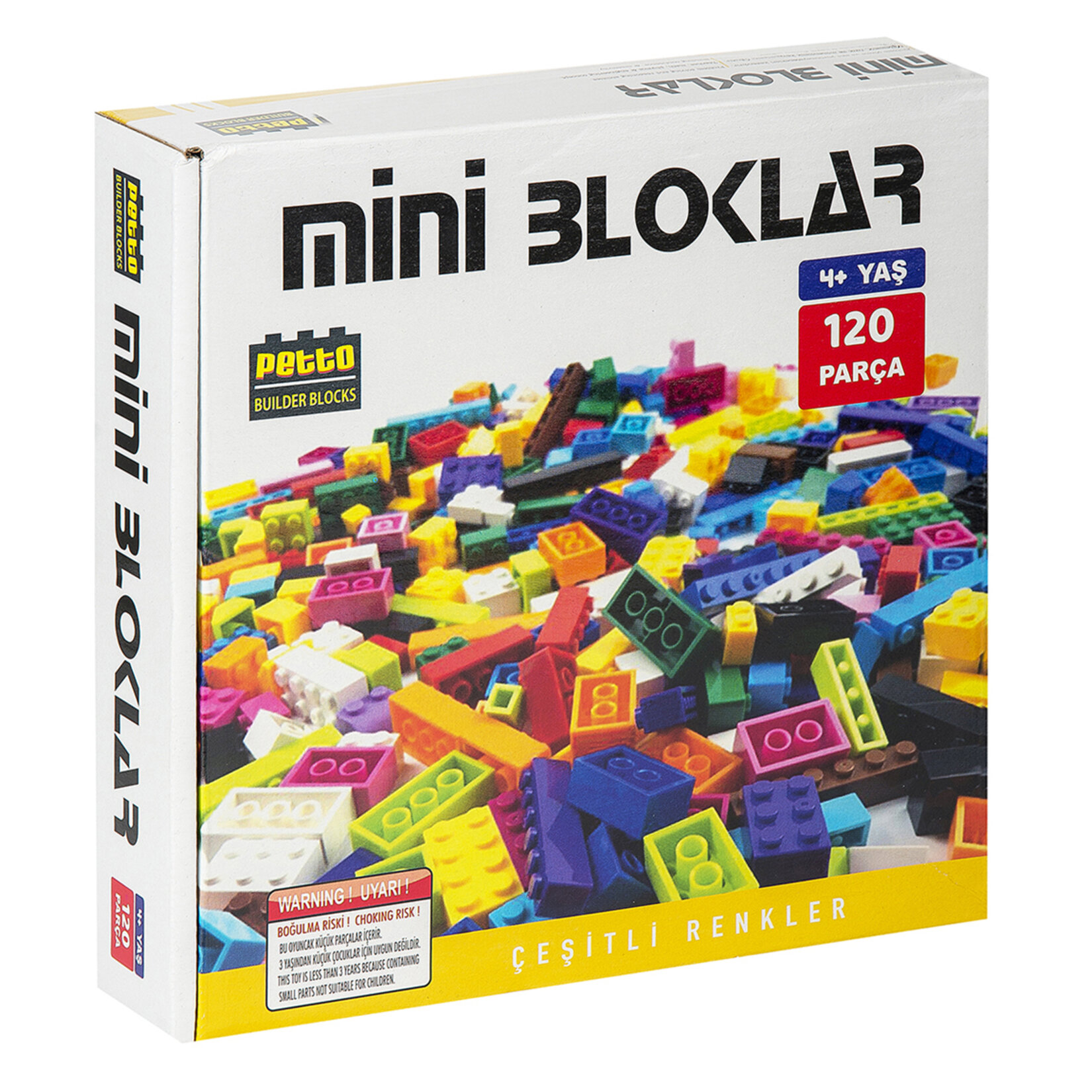 Petto Builder Blocks 120 Parça Mini Bloklar - Görsel 1