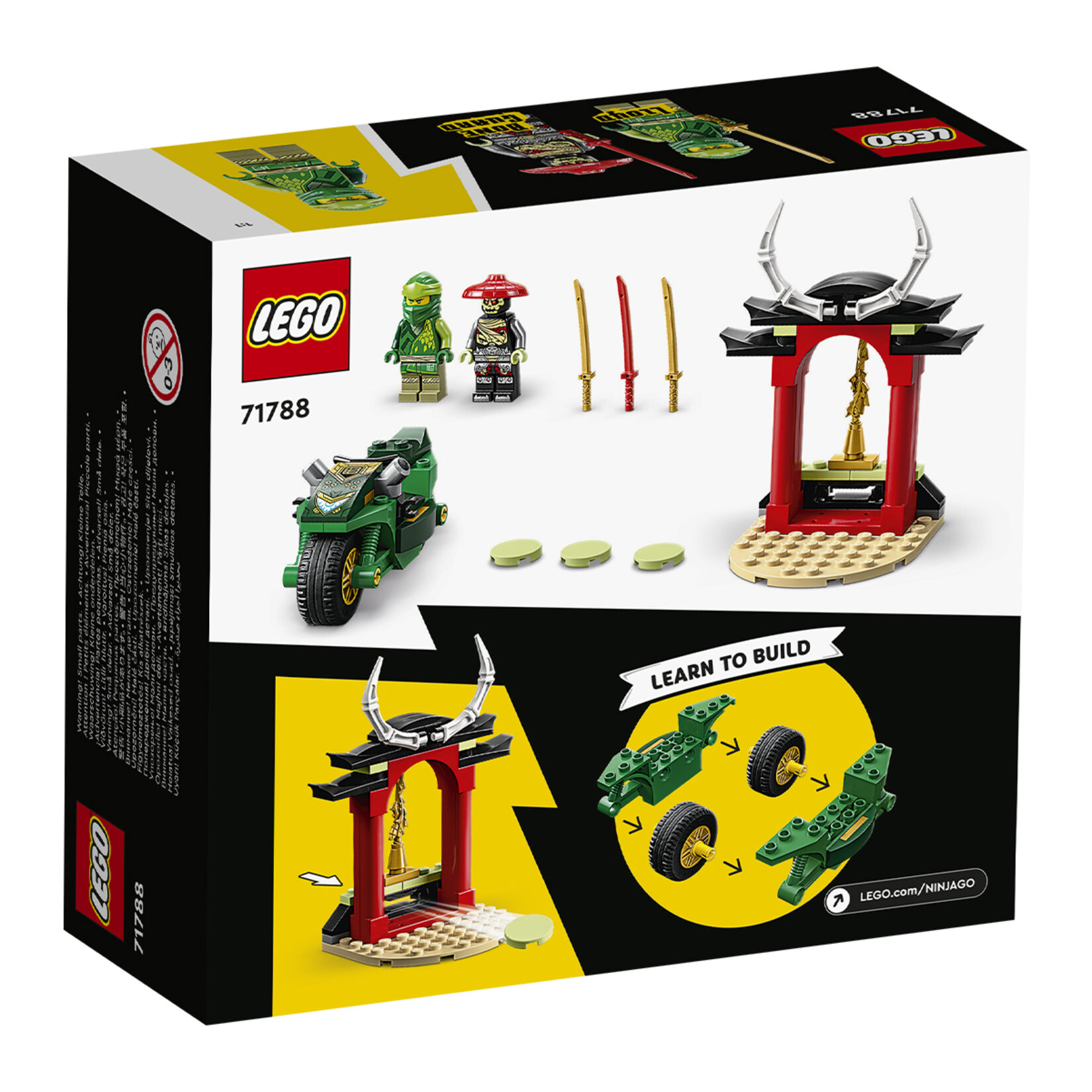 Lego Ninjago 71788 Lloydun Sokak Motosikleti - Görsel 1