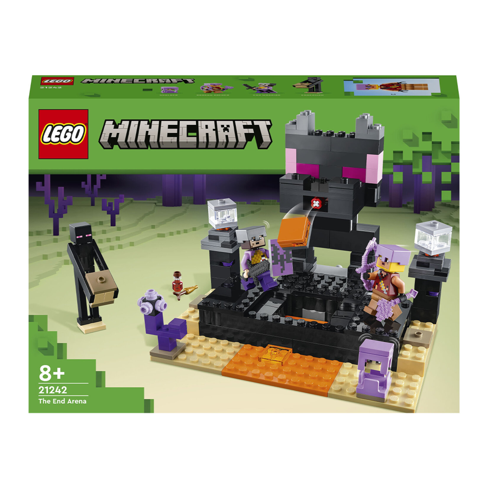 Lego Mınecraft 21242 End Arenası 8+ Yaş 252 Parça - Görsel 1