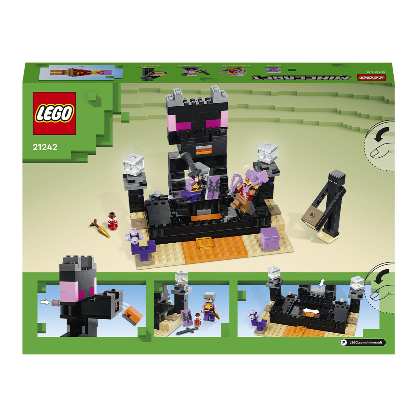Lego Mınecraft 21242 End Arenası 8+ Yaş 252 Parça - Görsel 2