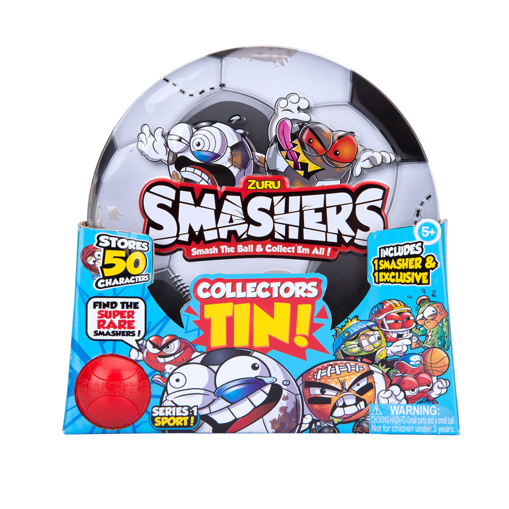 Zuru Smashers Futbol Metal Kutu ve Figür