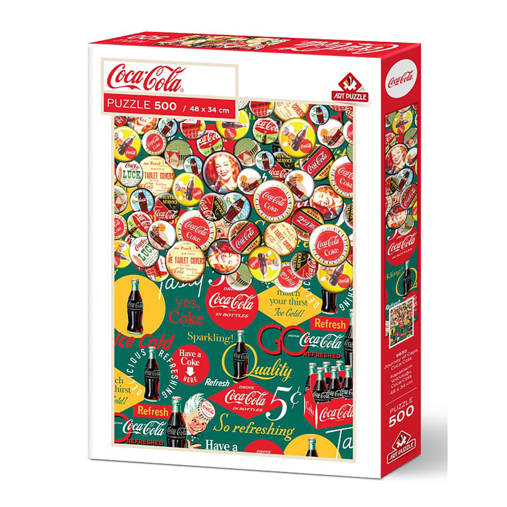 Coca Cola 500 Parça Puzzle - Migros