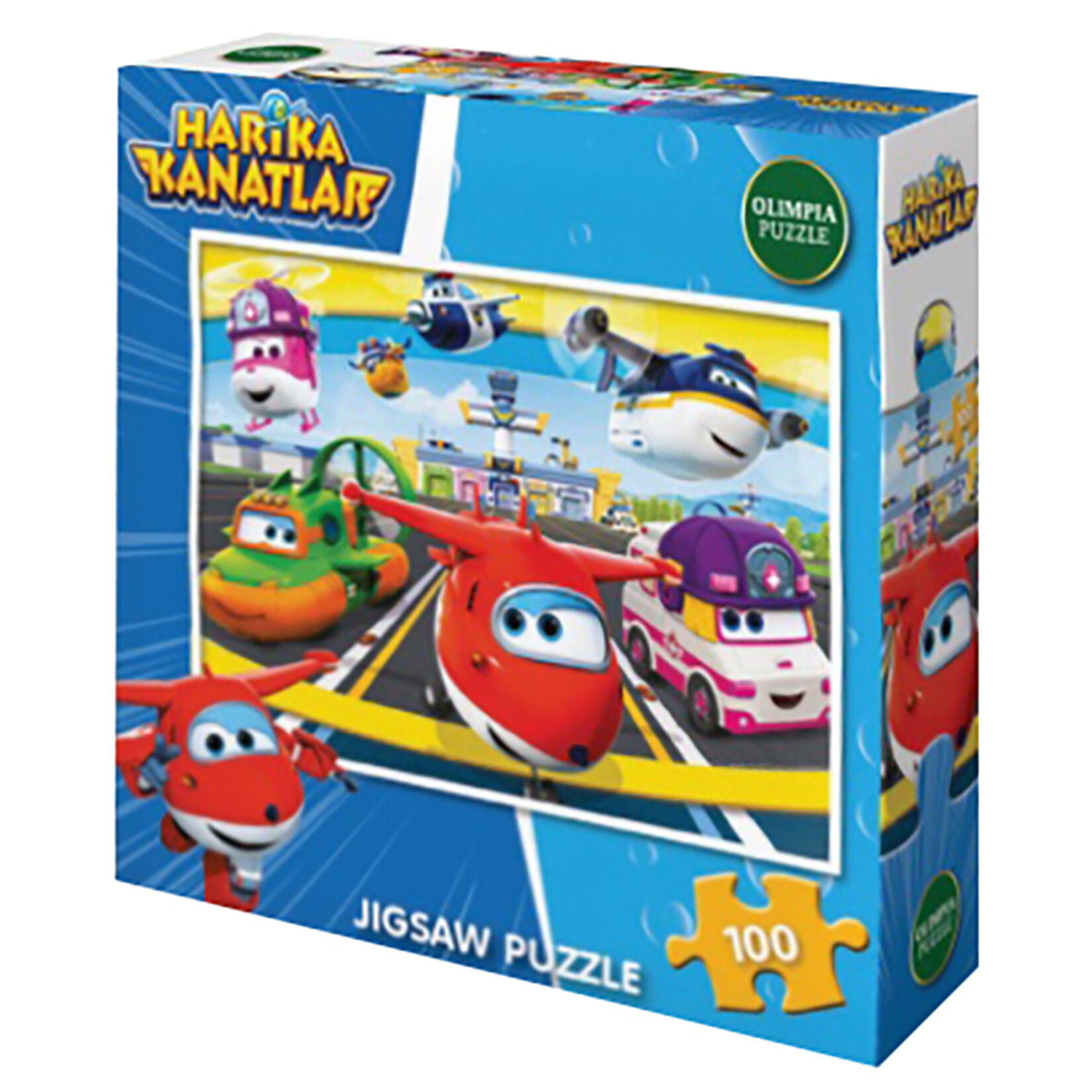 Gepettoys Olimpia 100 Parça Lisanslı Puzzle - Görsel 3