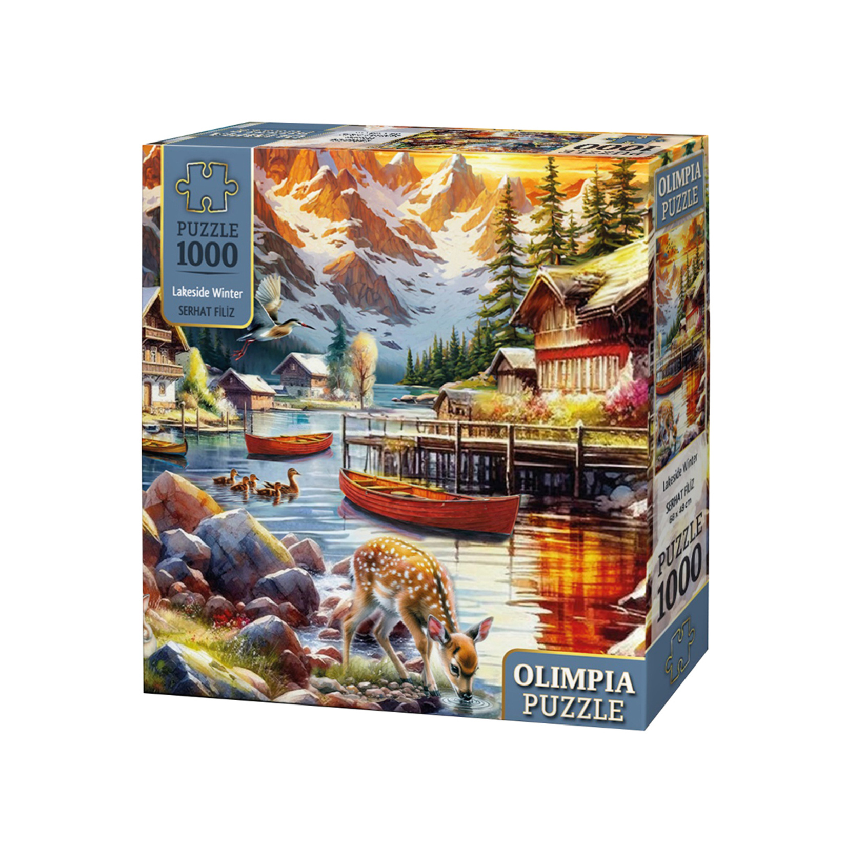 Gepettoys Olimpia 1000 Parça Puzzle - Görsel 1