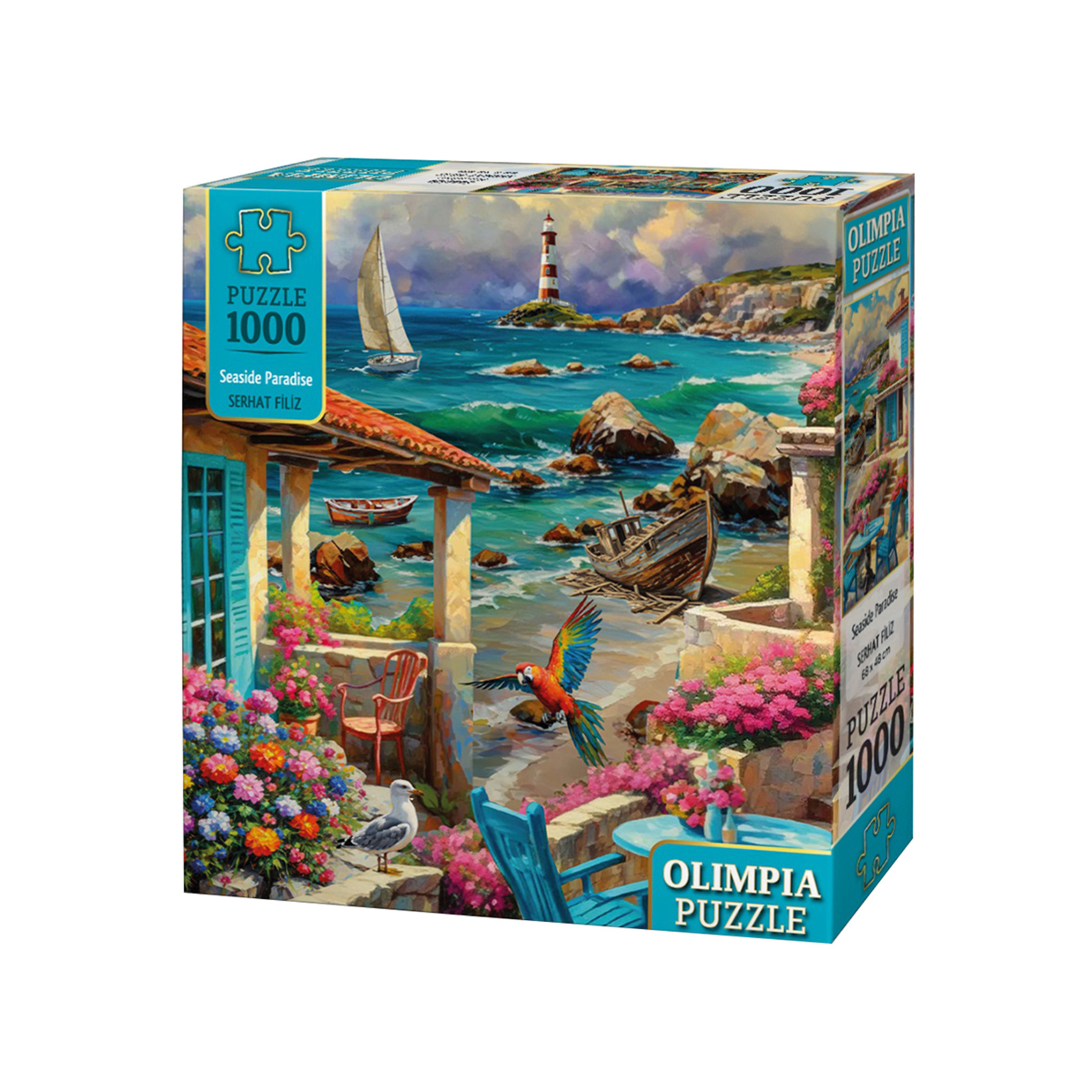 Gepettoys Olimpia 1000 Parça Puzzle - Görsel 2