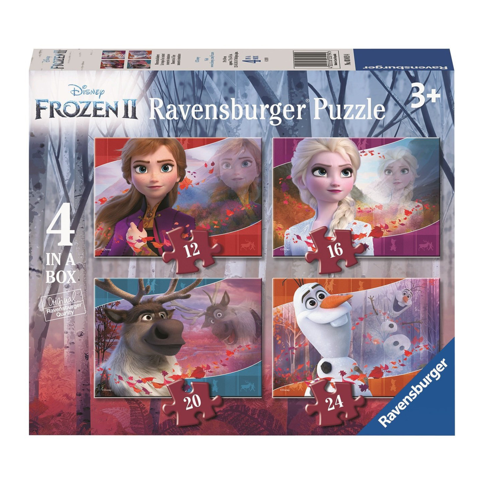 Ravensburger Frozen 4 Puzzle 1 Arada