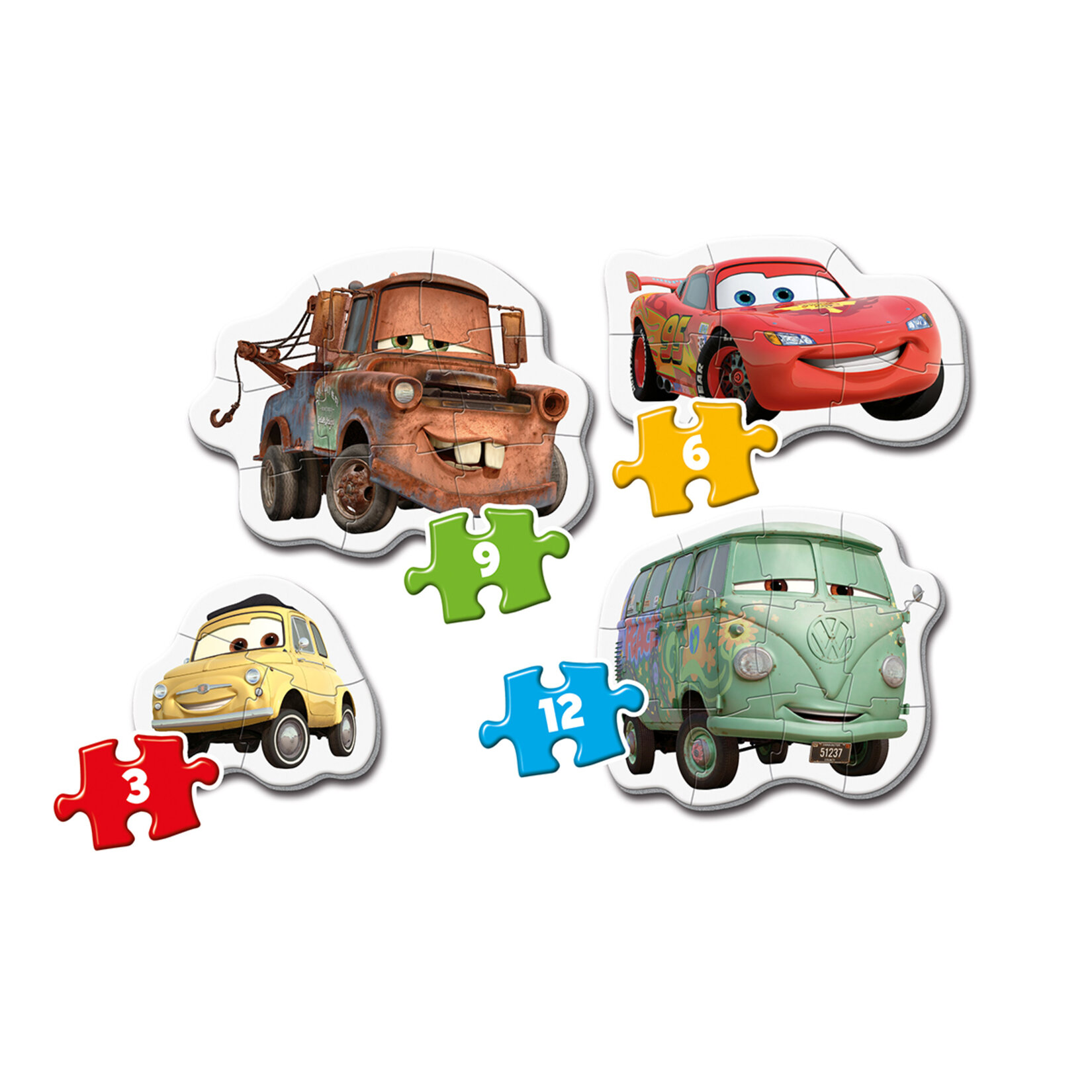 Clementoni İlk Puzzle Koleksiyonum Cars 3 - Migros