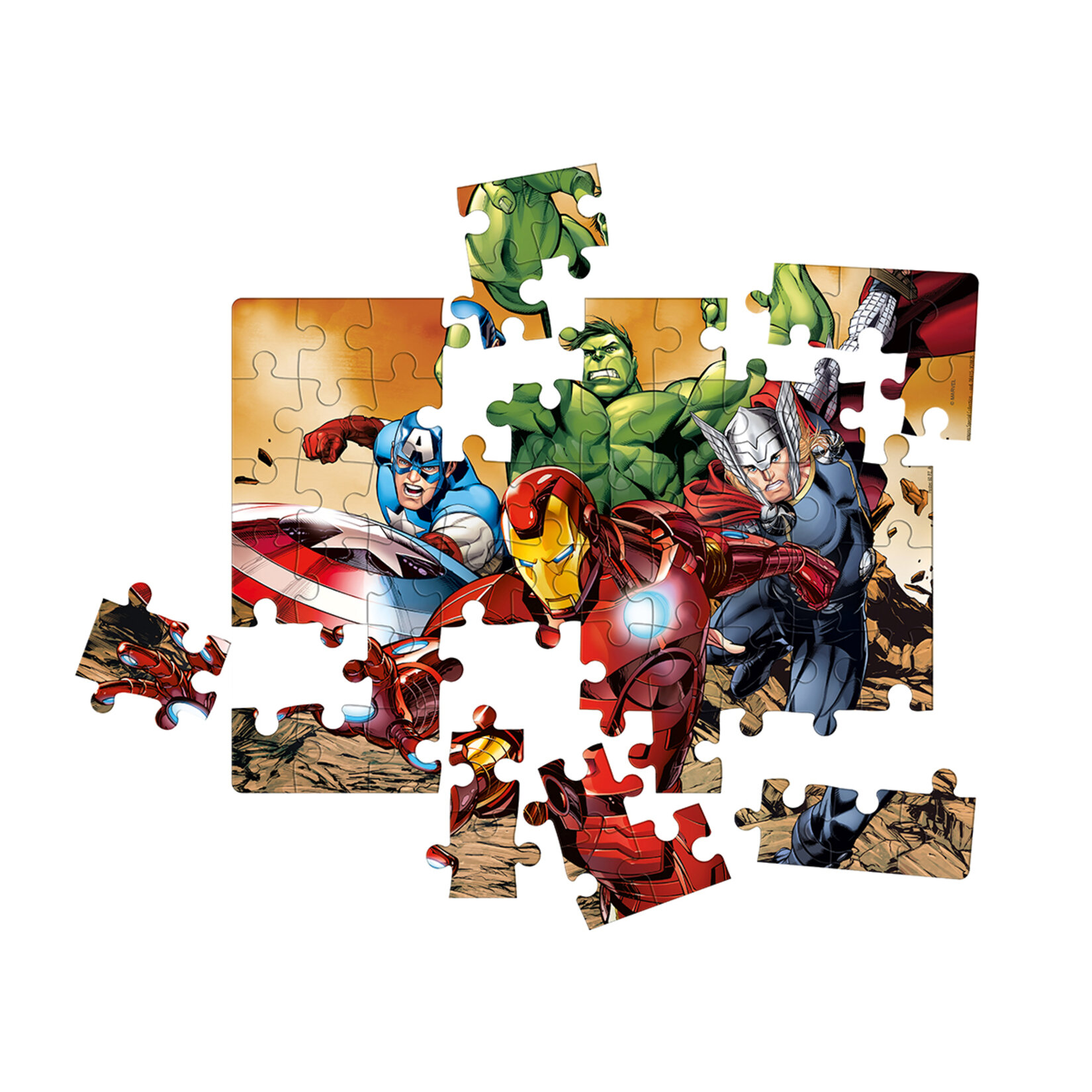 Clementoni 60 Parça Puzzle Avengers - Migros