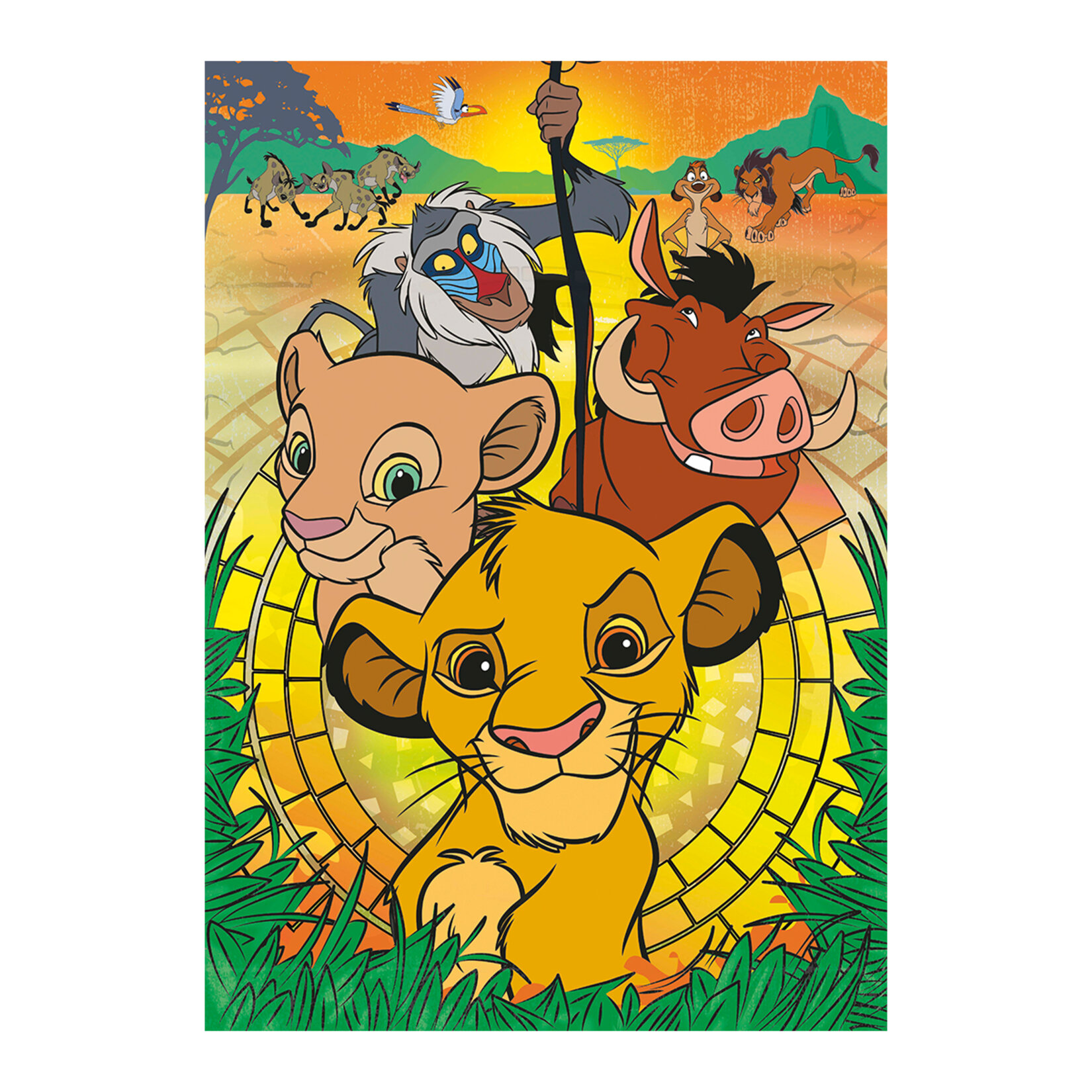 Clementoni 104 Parça Puzzle + 3D Model Lion King - Migros