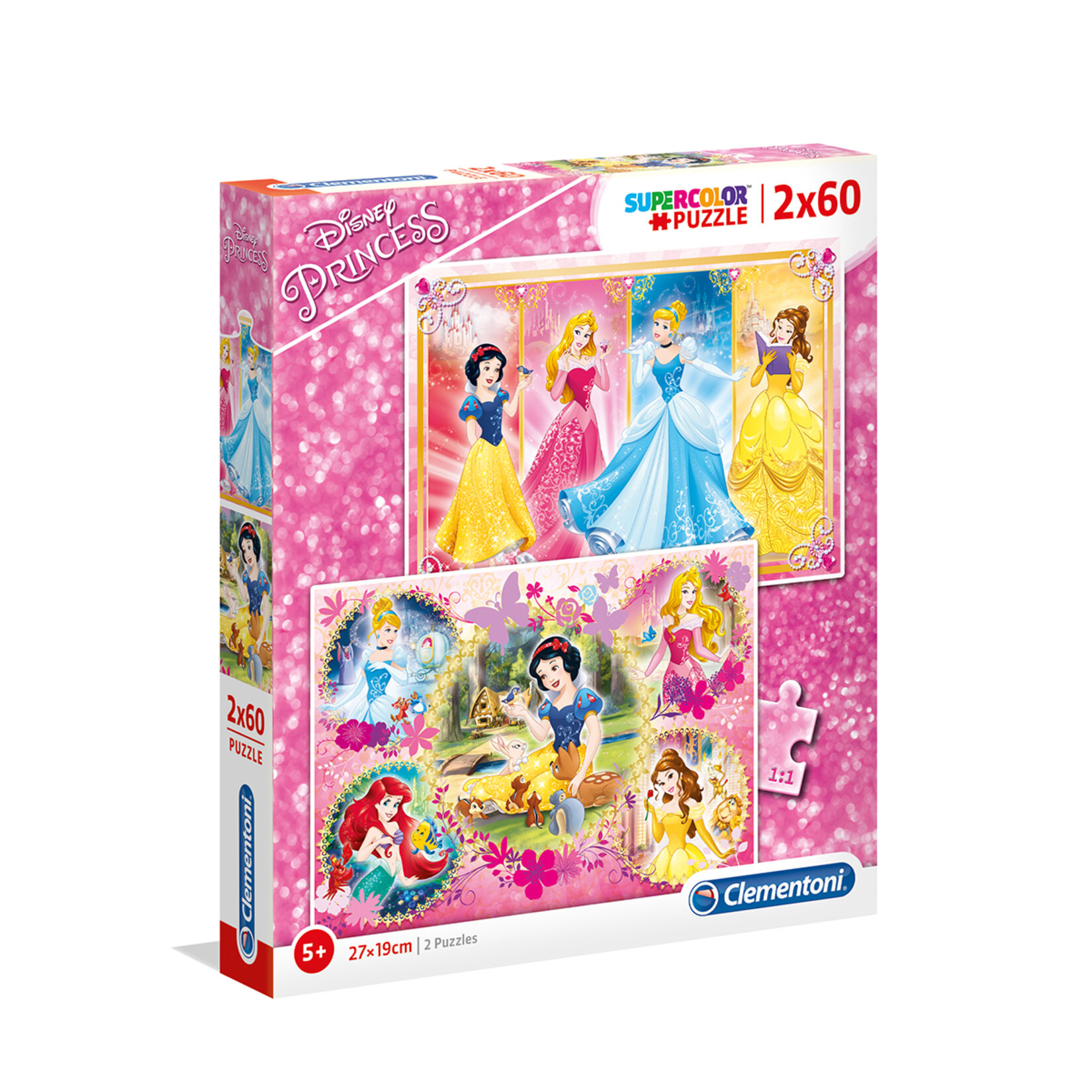Clementoni 2X60 Parça Puzzle Princess - Migros