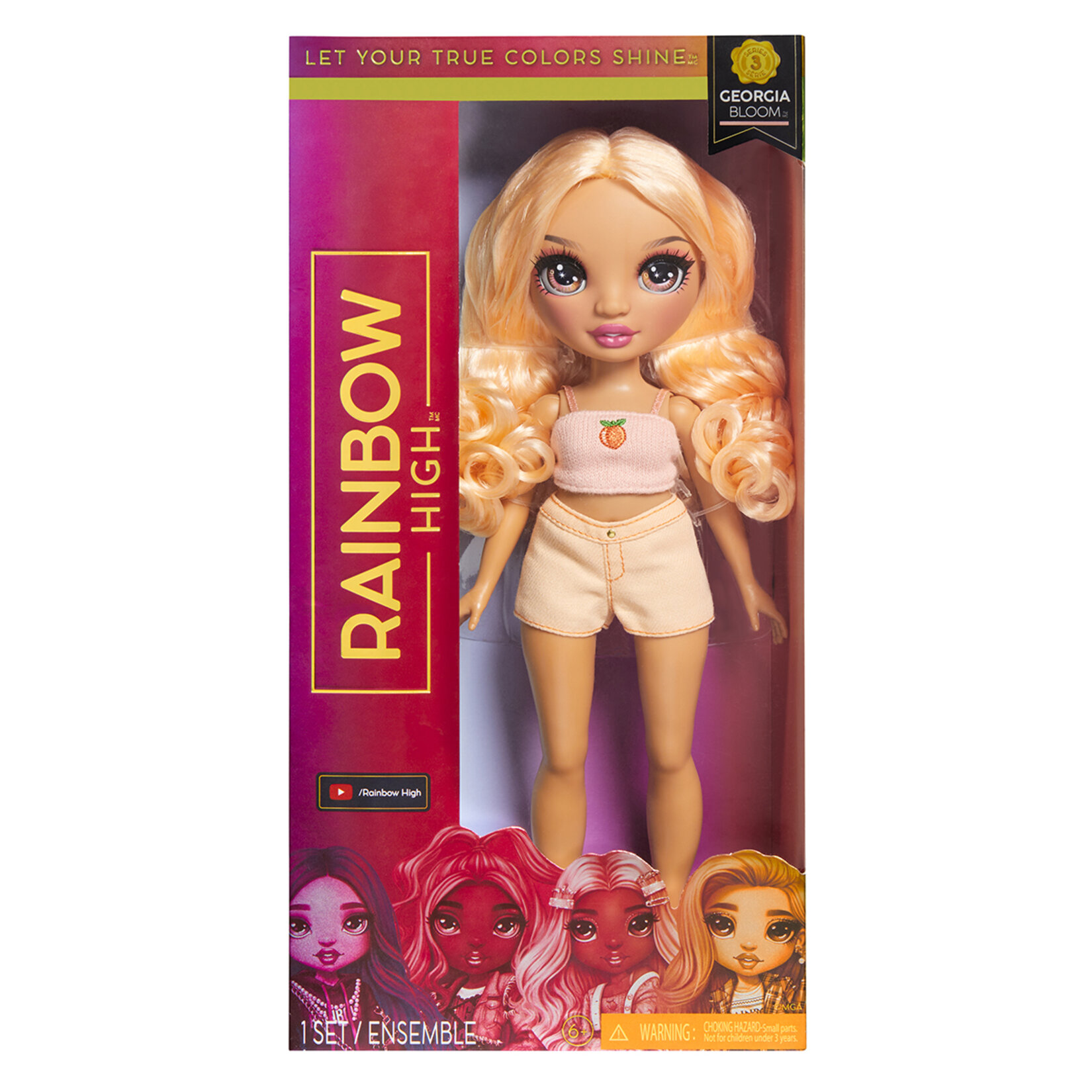 Rainbow High Opp Fashion-georgia Bloom Bebek - Görsel 1