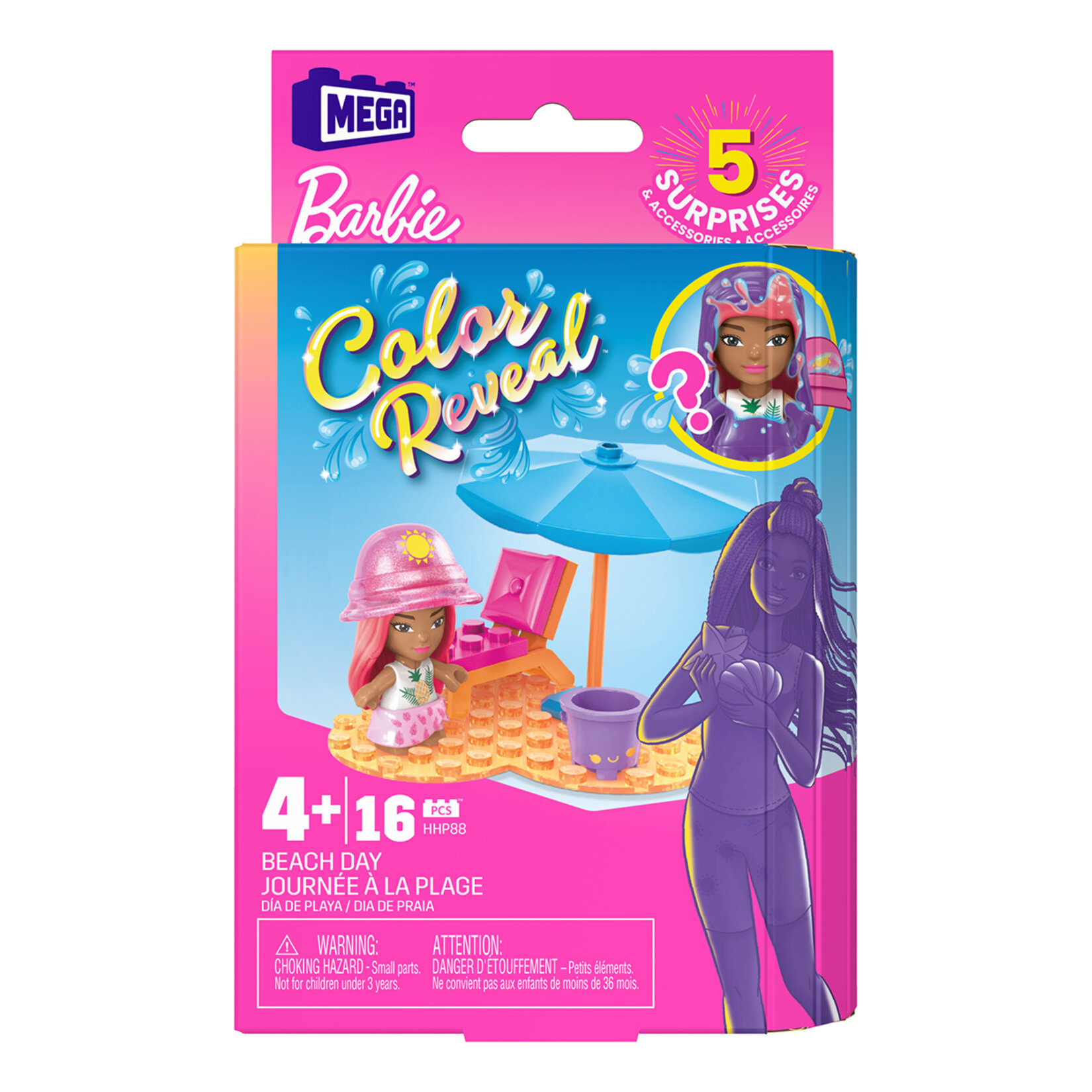 Mega Barbie Color Reveal Mini Bebekler