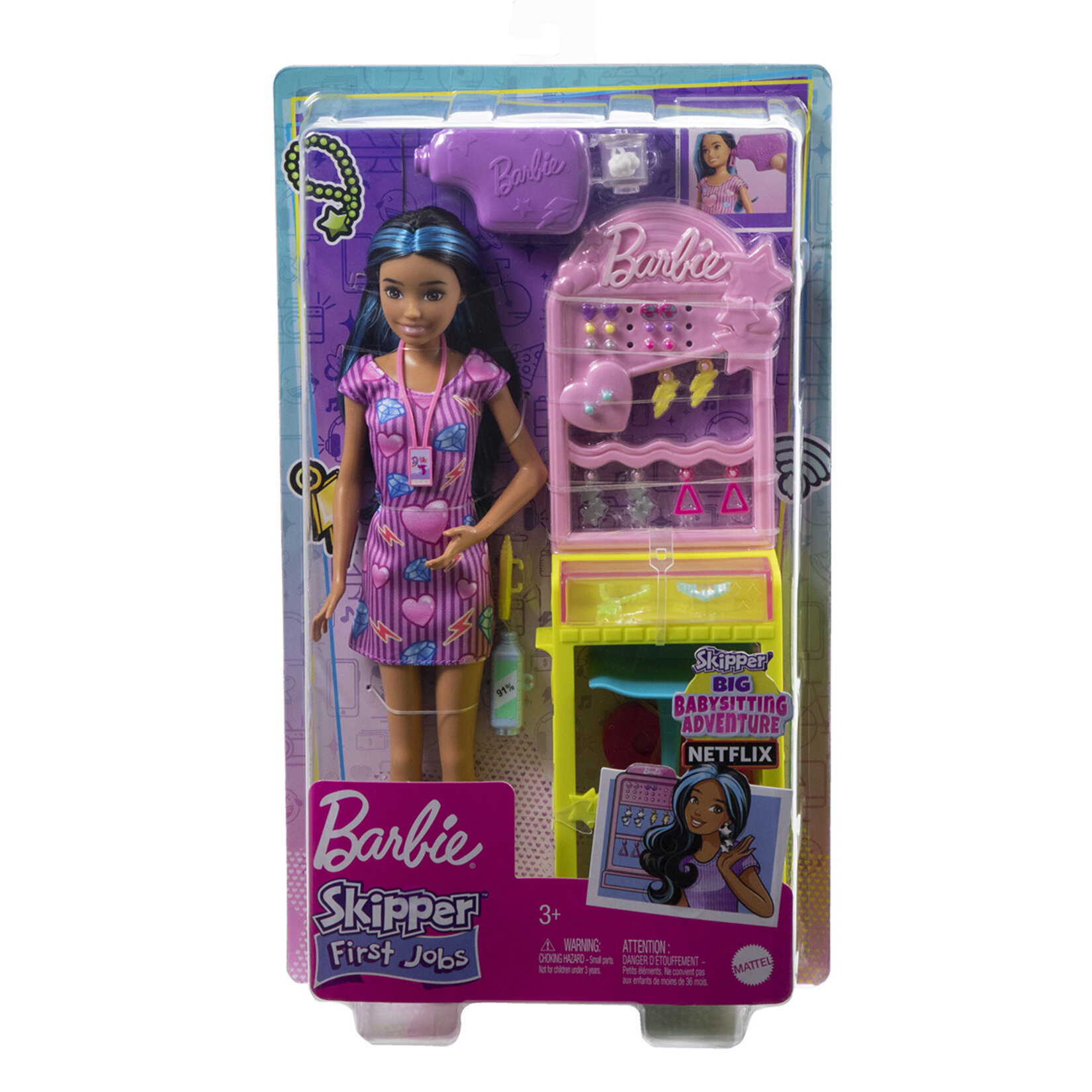 Barbie Skipper'ın Takı Standı Oyun Seti