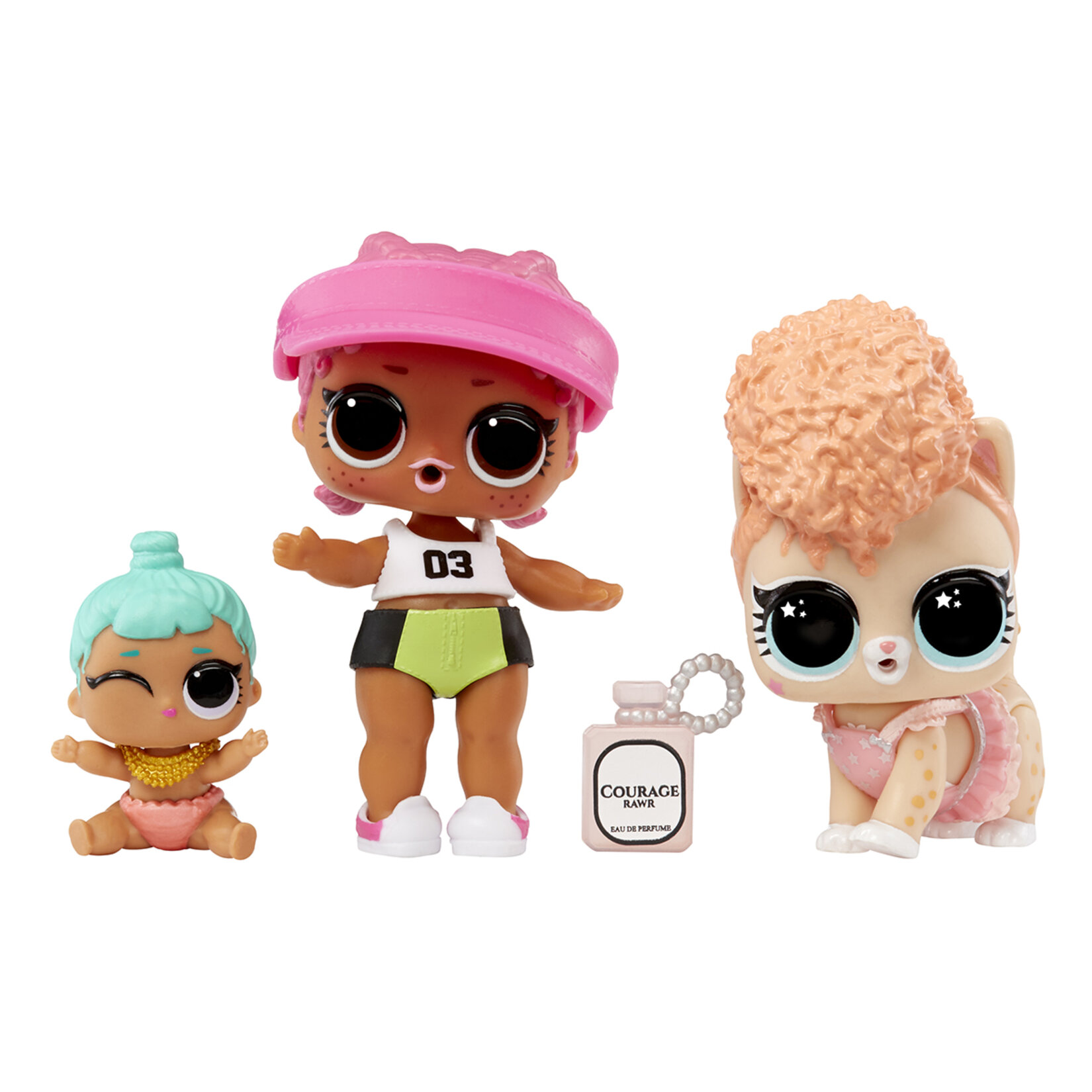 Lol 3'lü Bebek Lil Sister Evcil Hayvan Seti Spike - Görsel 1