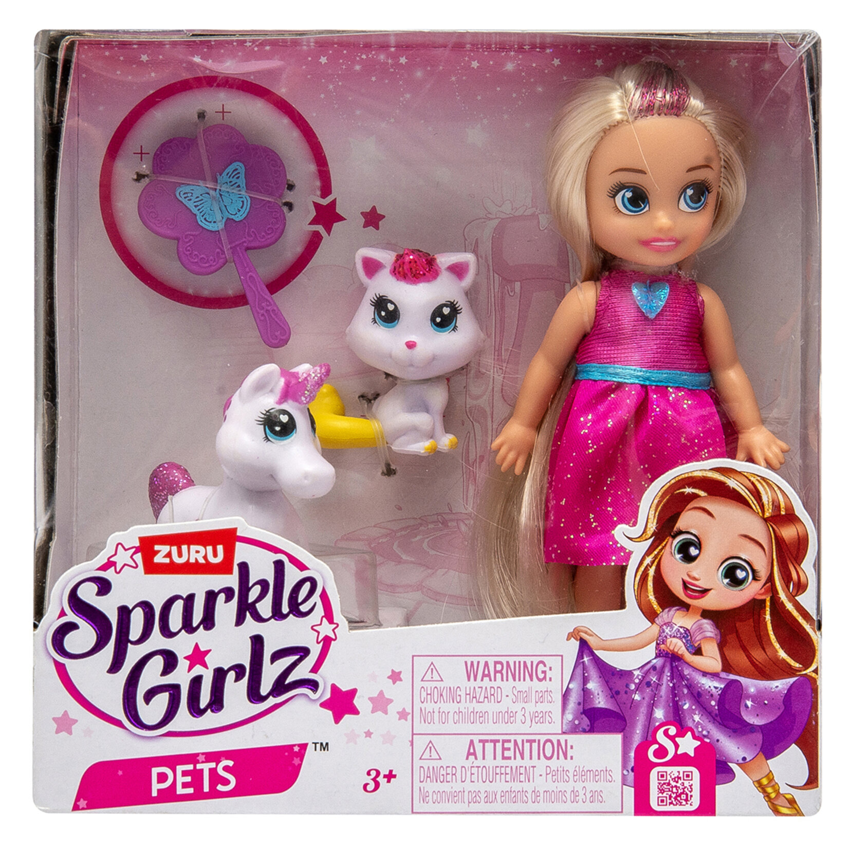 Zuru Bebek ve Simli Parlak Pets 12 Cm - Görsel 2