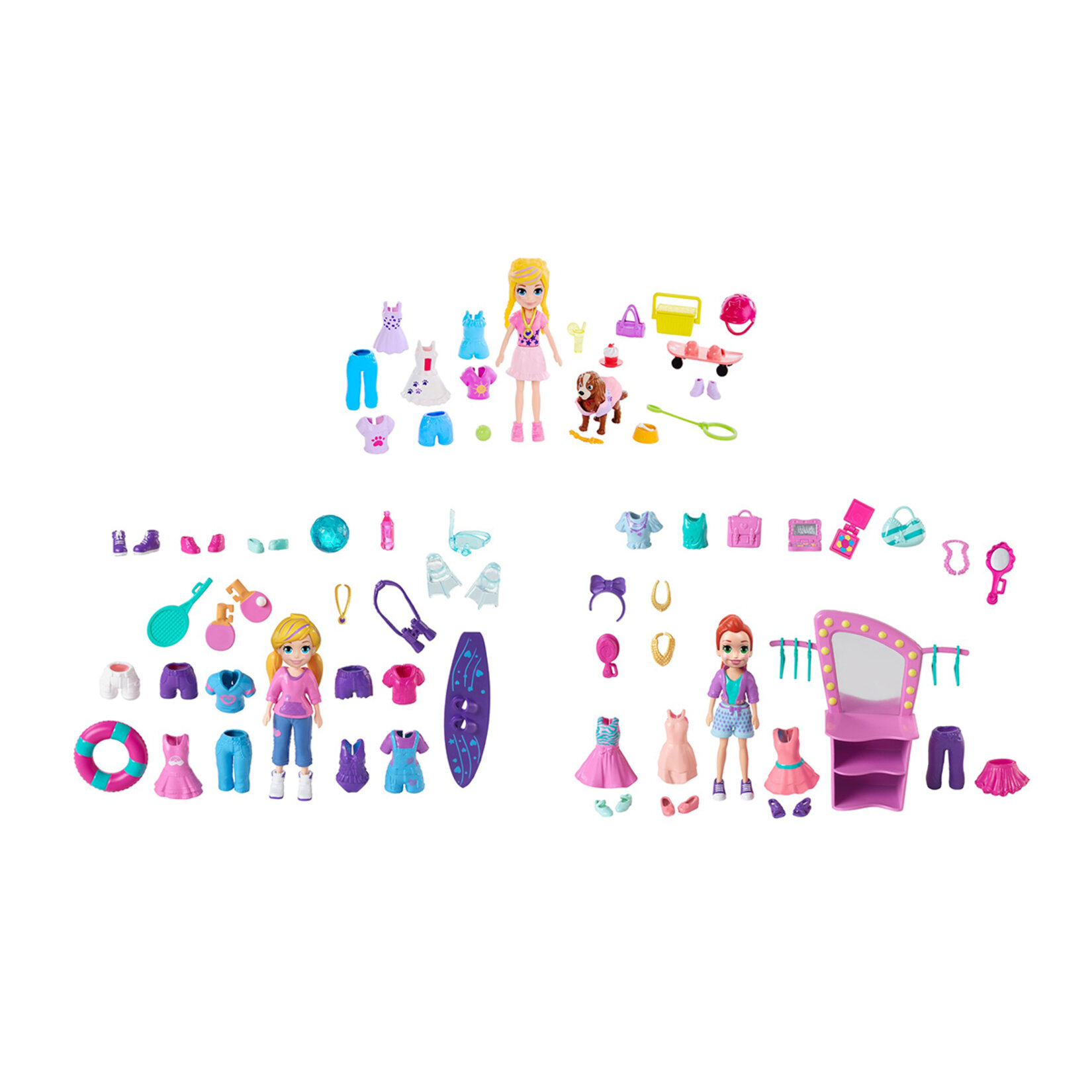 Polly Pocket Ve Eğlenceli Dünyası Oyun Setleri - Görsel 3