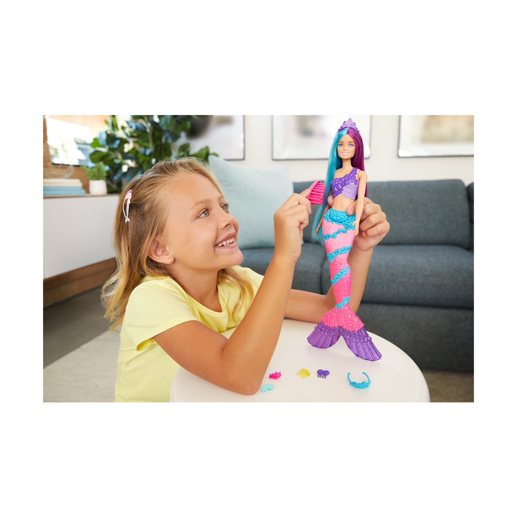 Barbie Dreamtopia Uzun Saçlı Bebekler - Görsel 4