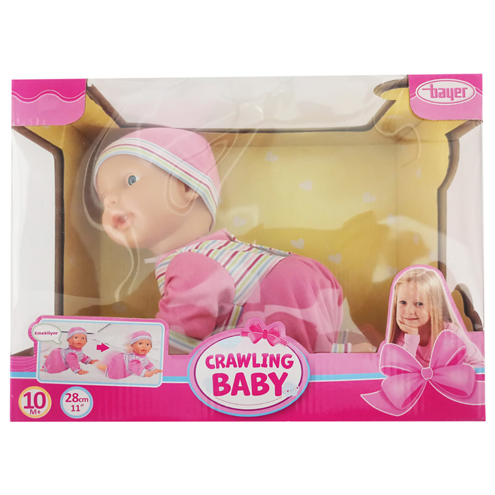 Mega Oyuncak Emekleyen Sevimli Bebek - Görsel 1