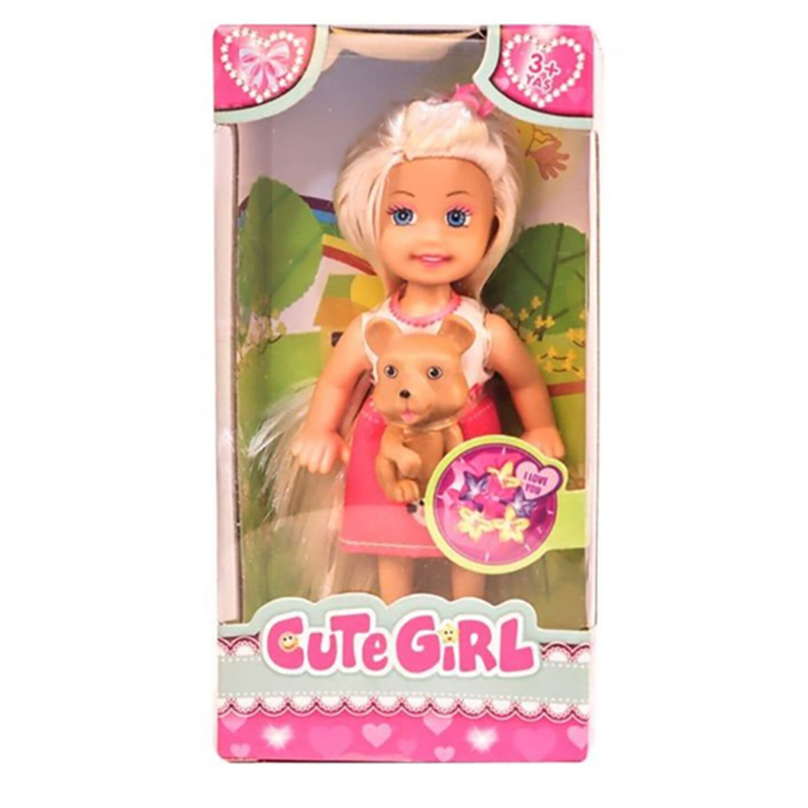 Mega Oyuncak Cute Girl Sevimli Bebek 12 Parça