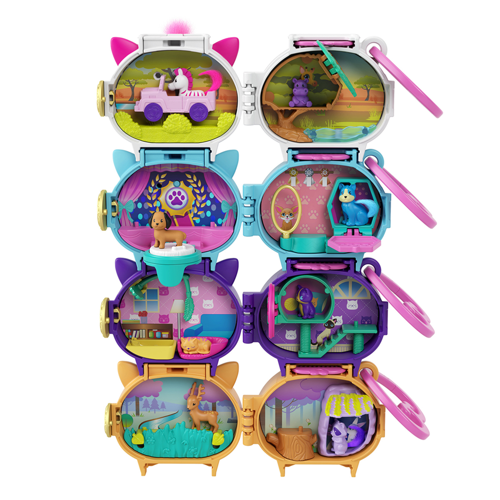 Polly Pocket Çantaya Takılabilen Mini Oyun Setleri - Görsel 2