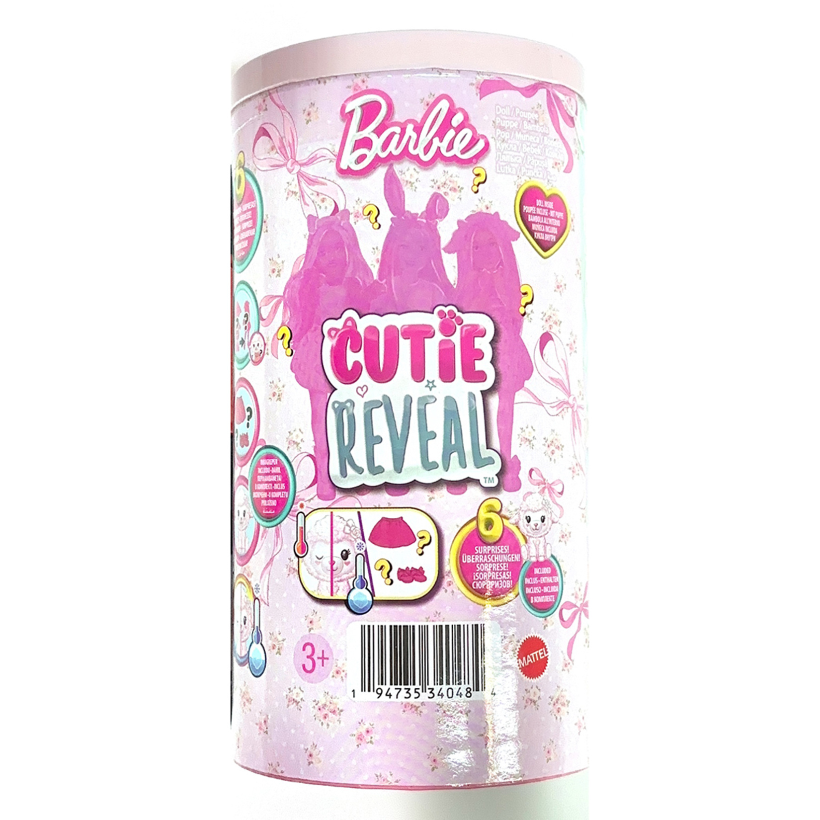 Barbie Chelsea Cutie Reveal Bebek Serisi
