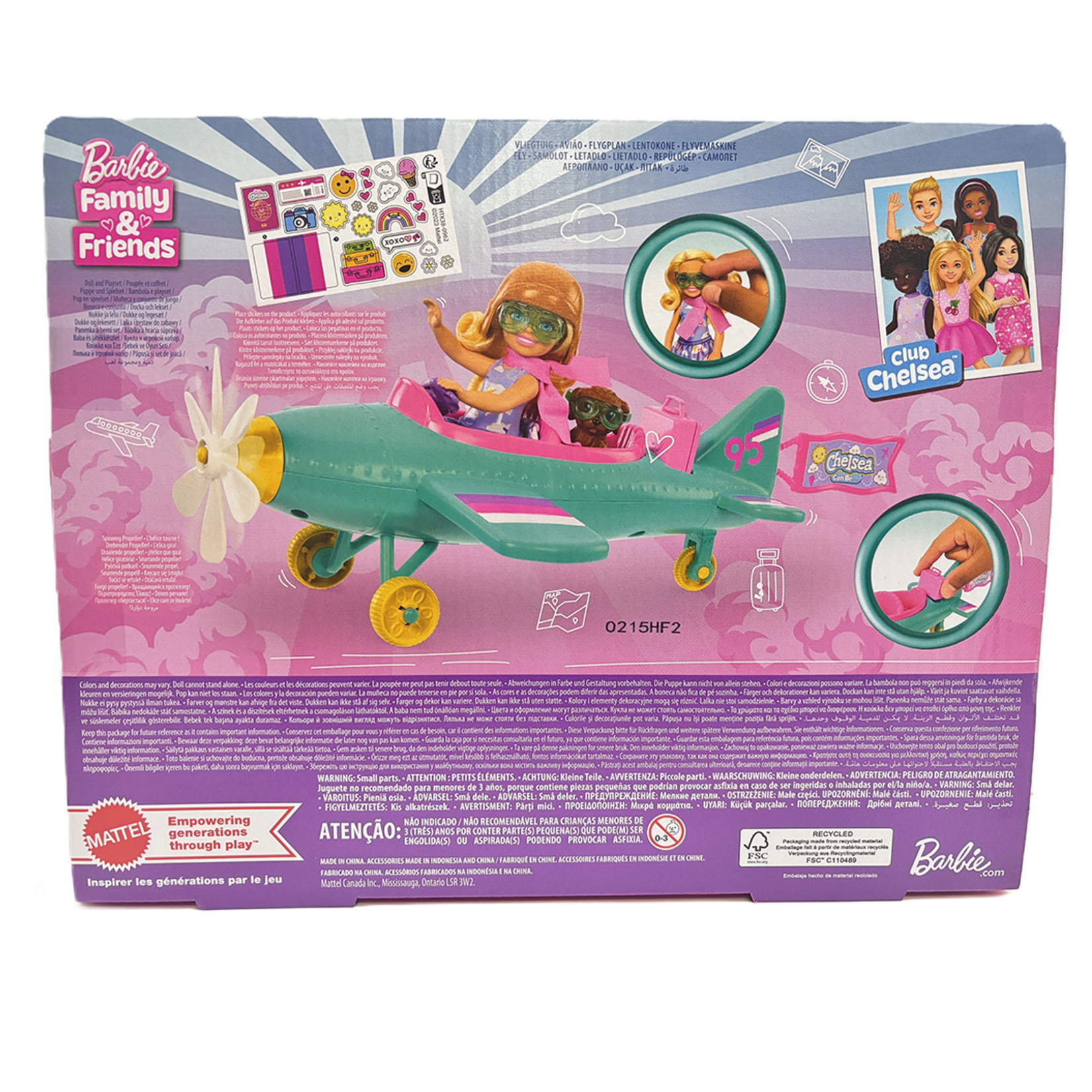 Mattel Barbie Chelsea'nin Pervaneli Mini Uçağı - Görsel 2