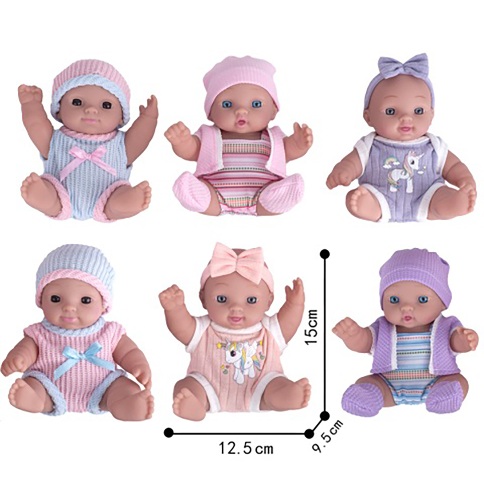 M Toys Oyuncak Bebek 20 Cm - Görsel 2