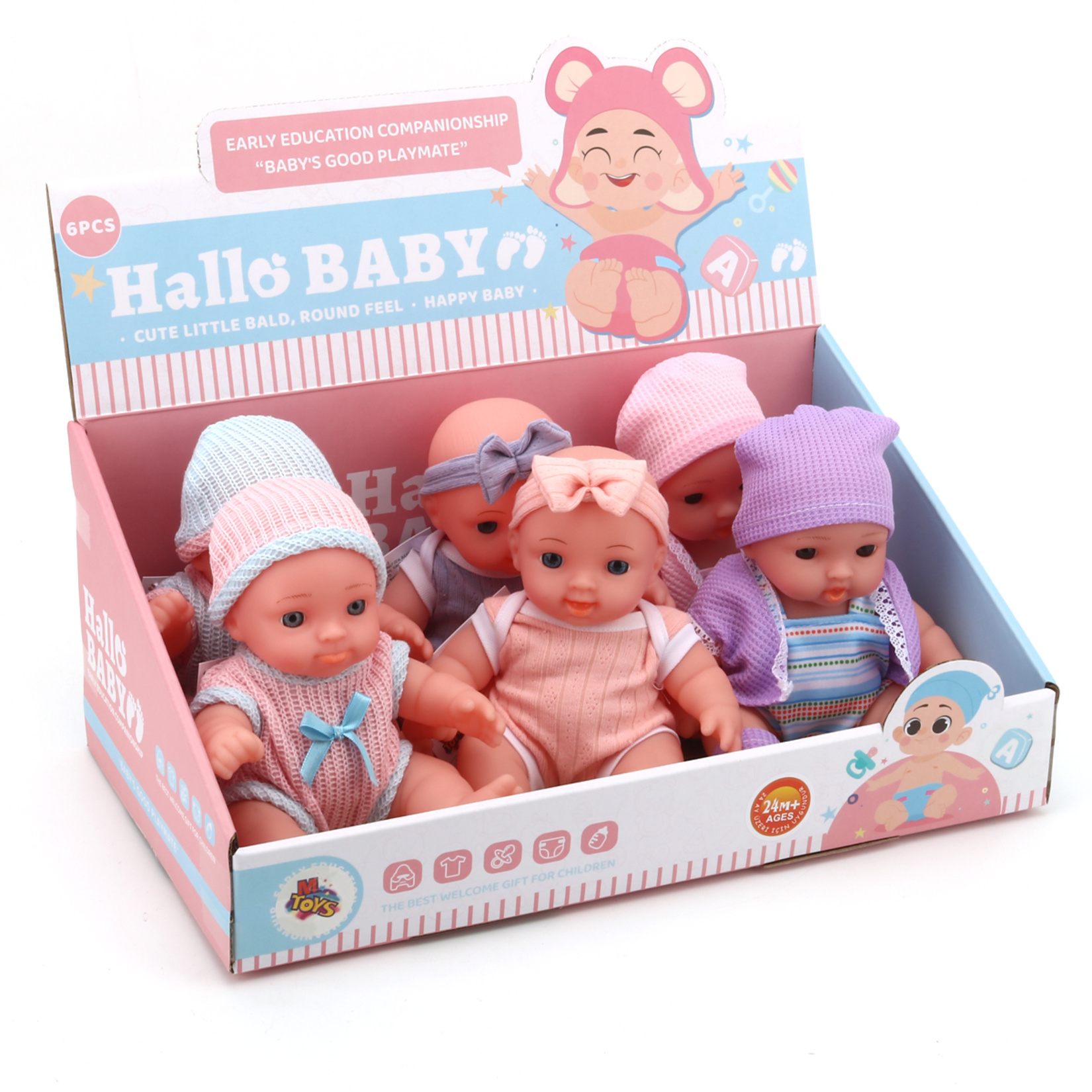 M Toys Oyuncak Bebek 20 Cm - Görsel 3