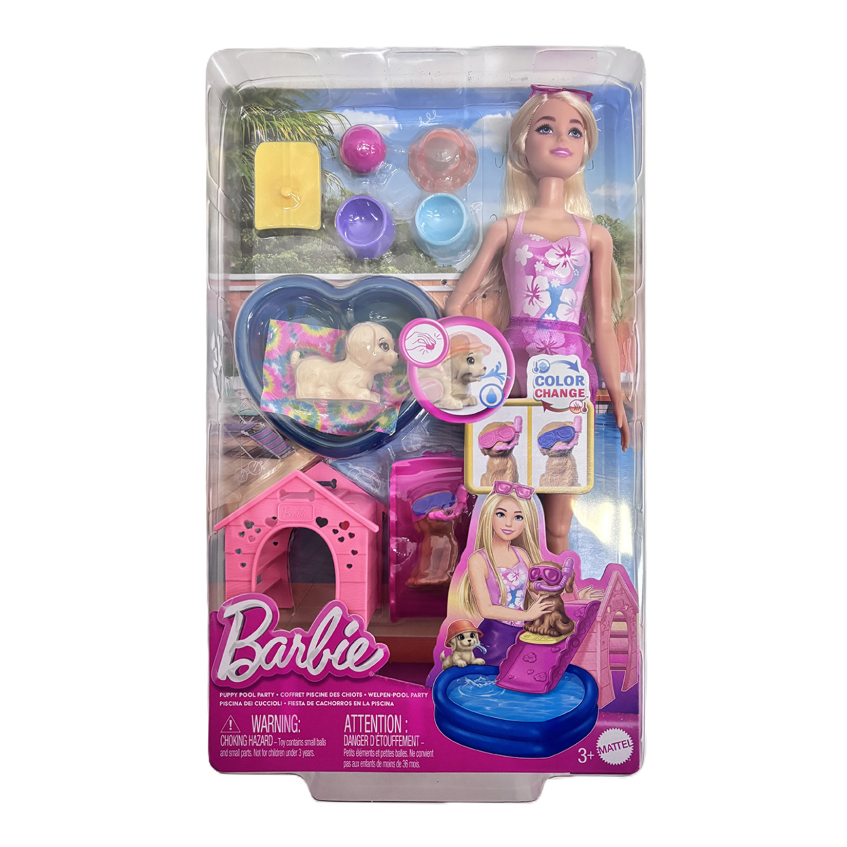 Barbie Köpekçikle Havuz Partisi