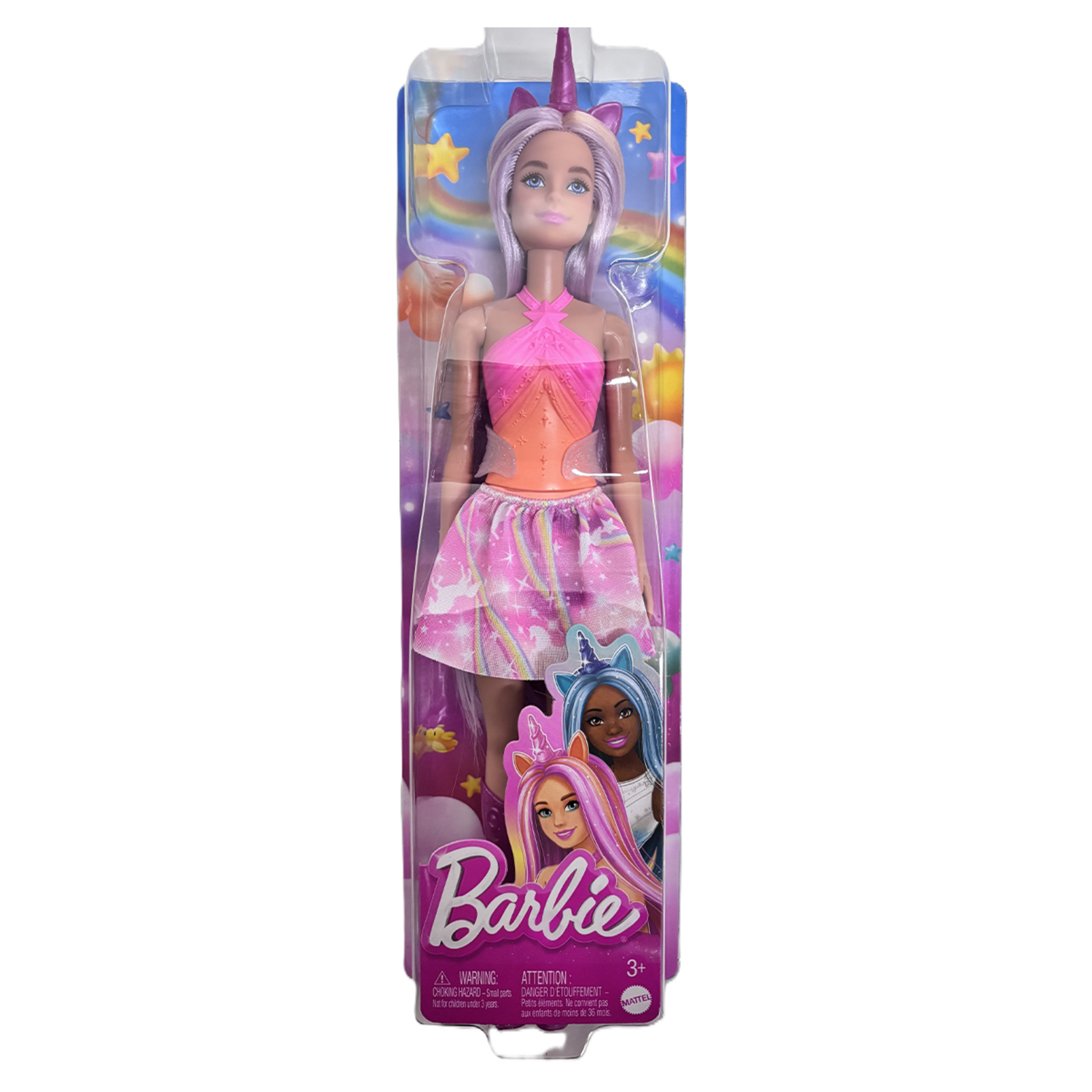 Barbie Prenses Bebekler Unicorn - Pembe Saçlı