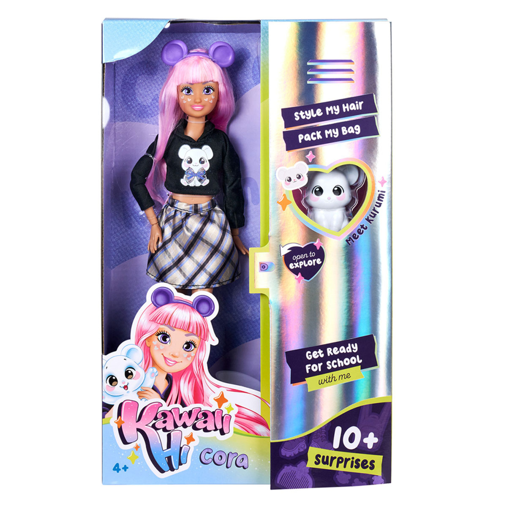 Simba 105953976 Kawaii Hi Cora Bebek - Görsel 1