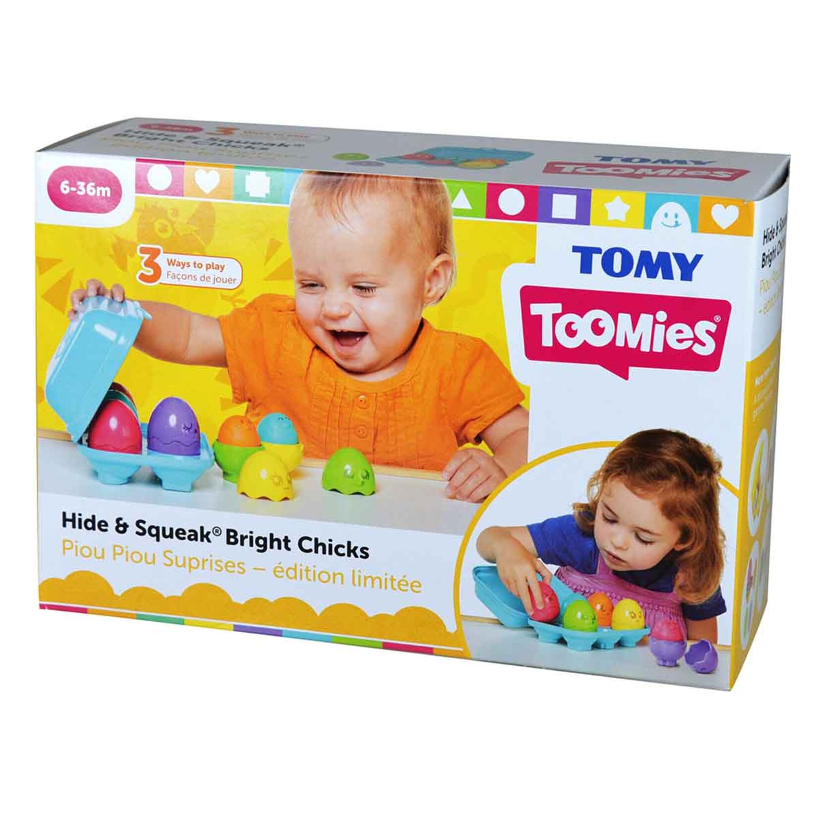 Tomy Toomies Parlak Renkli Saklambaçlı Yumurtalar - Görsel 1