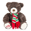 Mtoys 22 Cm Peluş Yılbaşı Ayı (Dt180593) - Görsel 1
