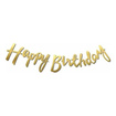 Delux Happy Birthday Kaligrafi Banner - Görsel 1