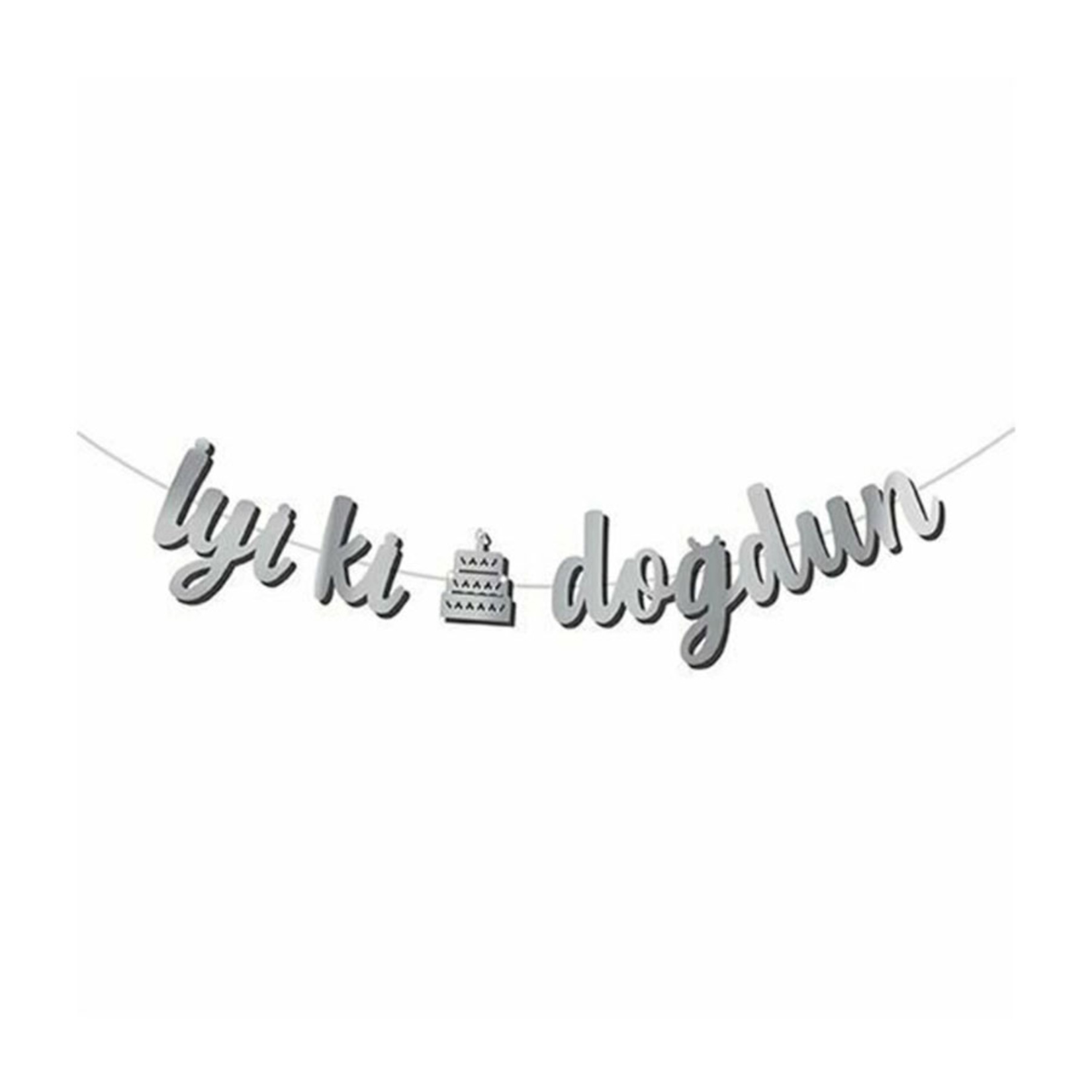 Delux İyi Ki Doğdun Kaligrafi Banner - Görsel 2