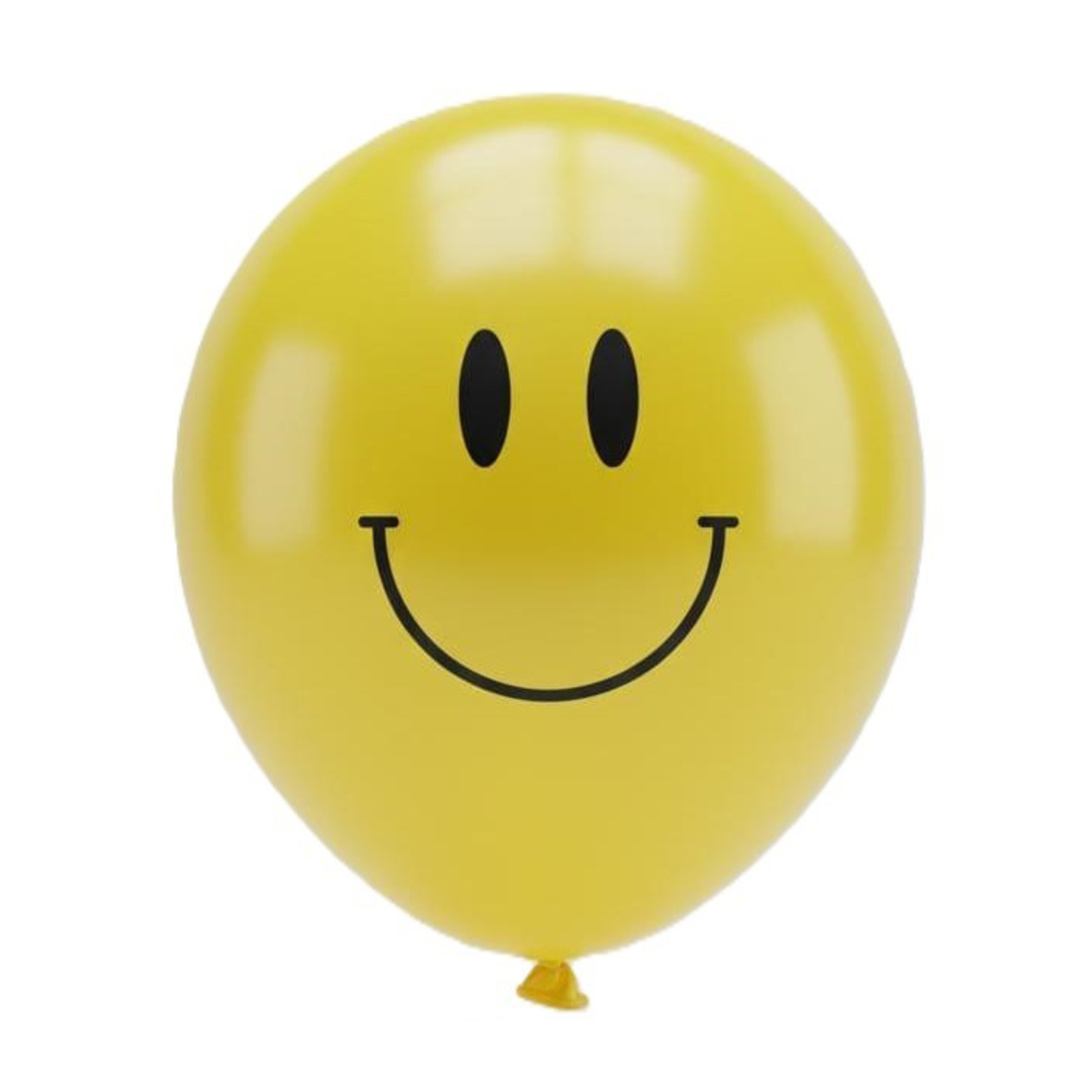 Jojo Balloons 12" Gülen Yüz Baskılı Balon 6'lı - Görsel 1