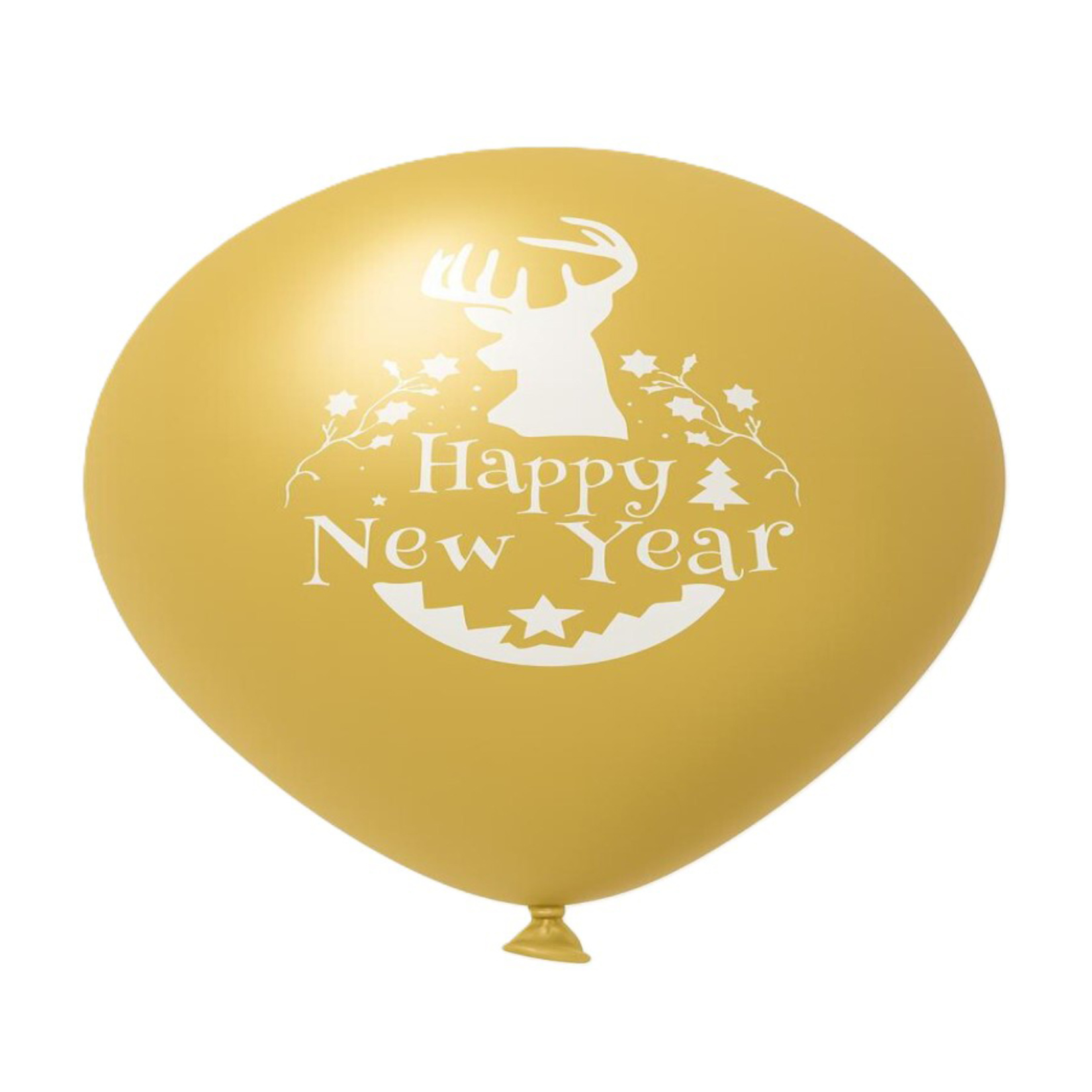 Jojo Balloons 12" Happy New Year Baskılı Balon 6'lı - Görsel 1