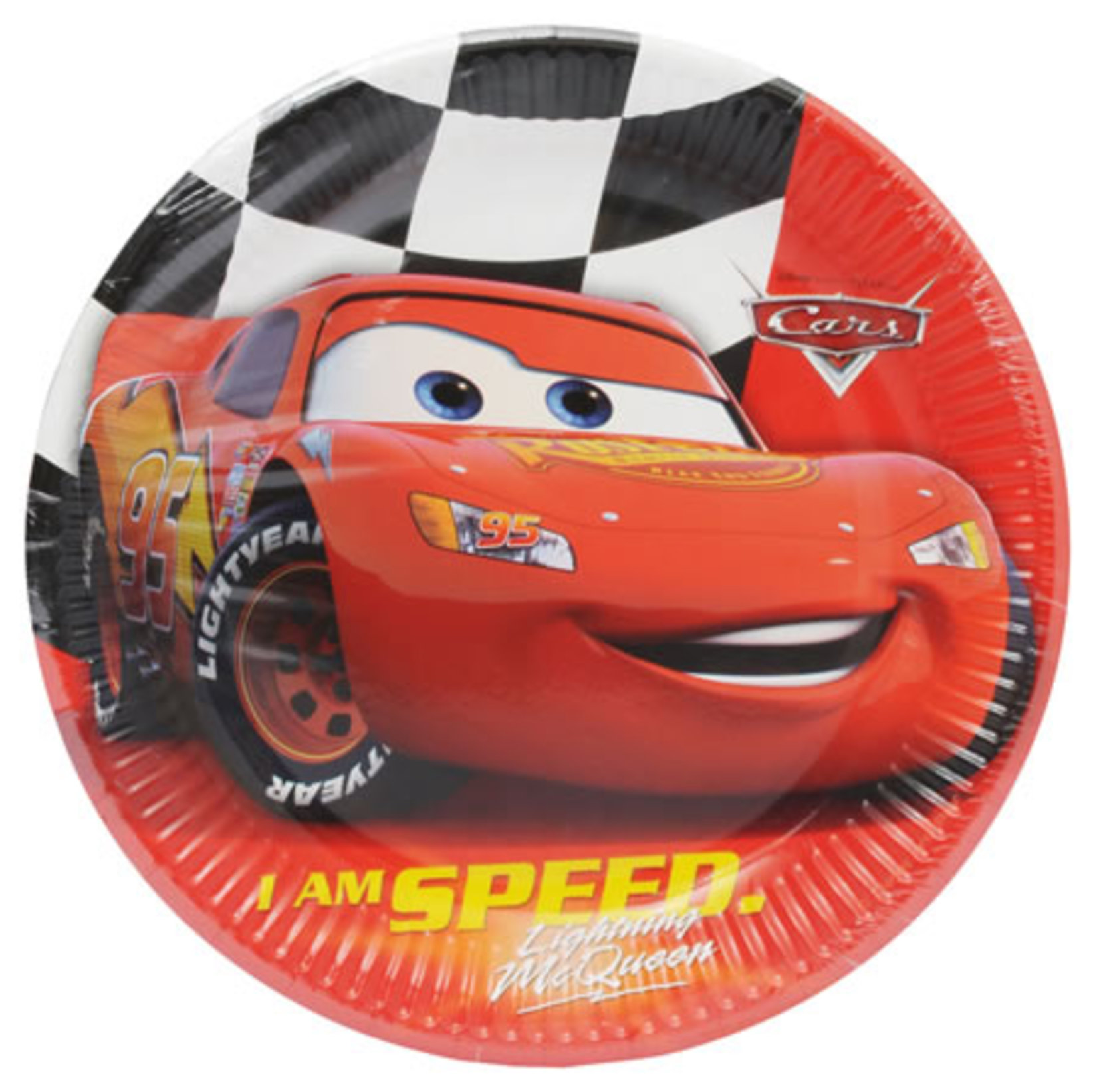 The Cars Super Kağıt Tabak